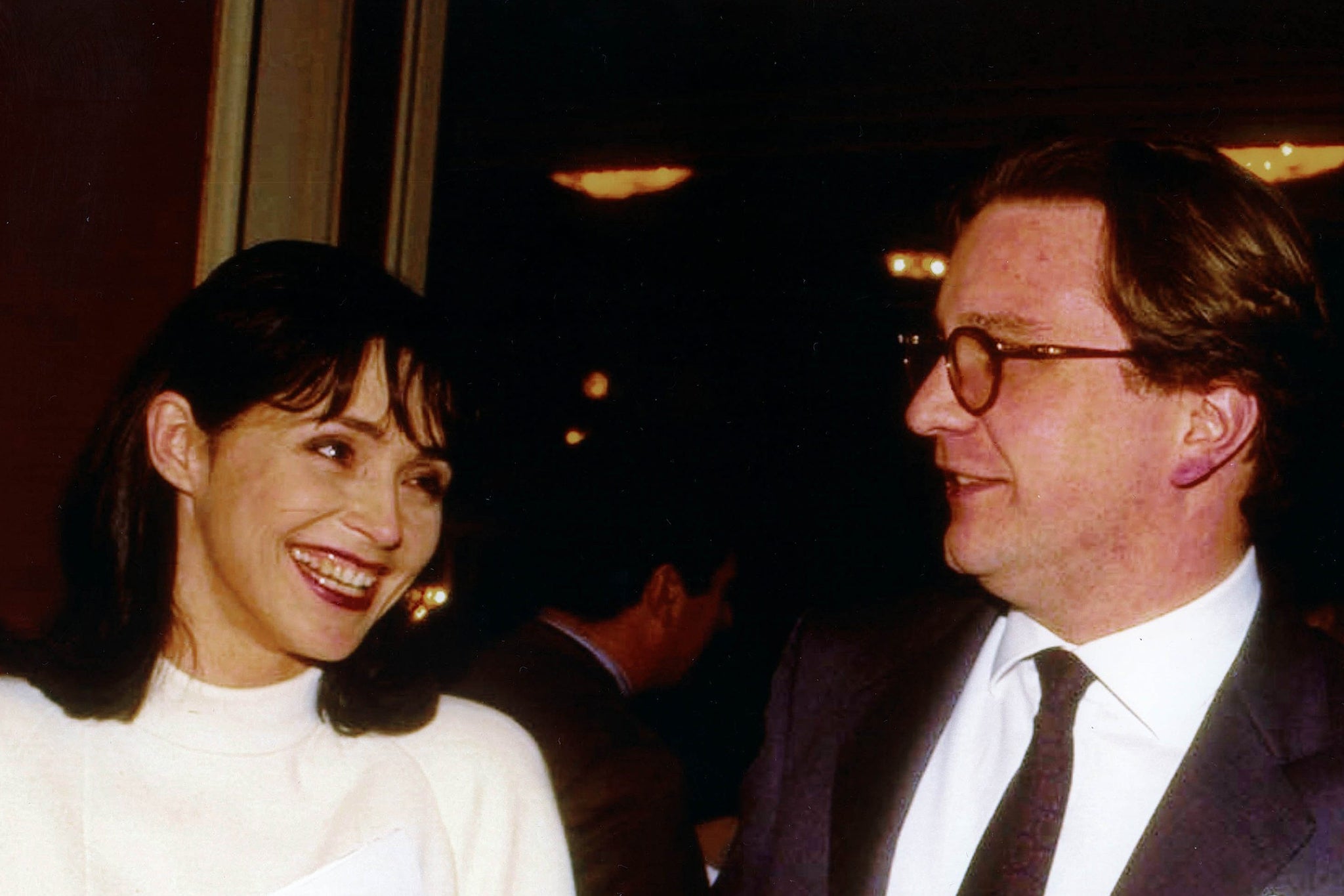 Prince Laurent of Belgium and Wendy Van Wanten on September 24,1996 in Brussels, Belgium.