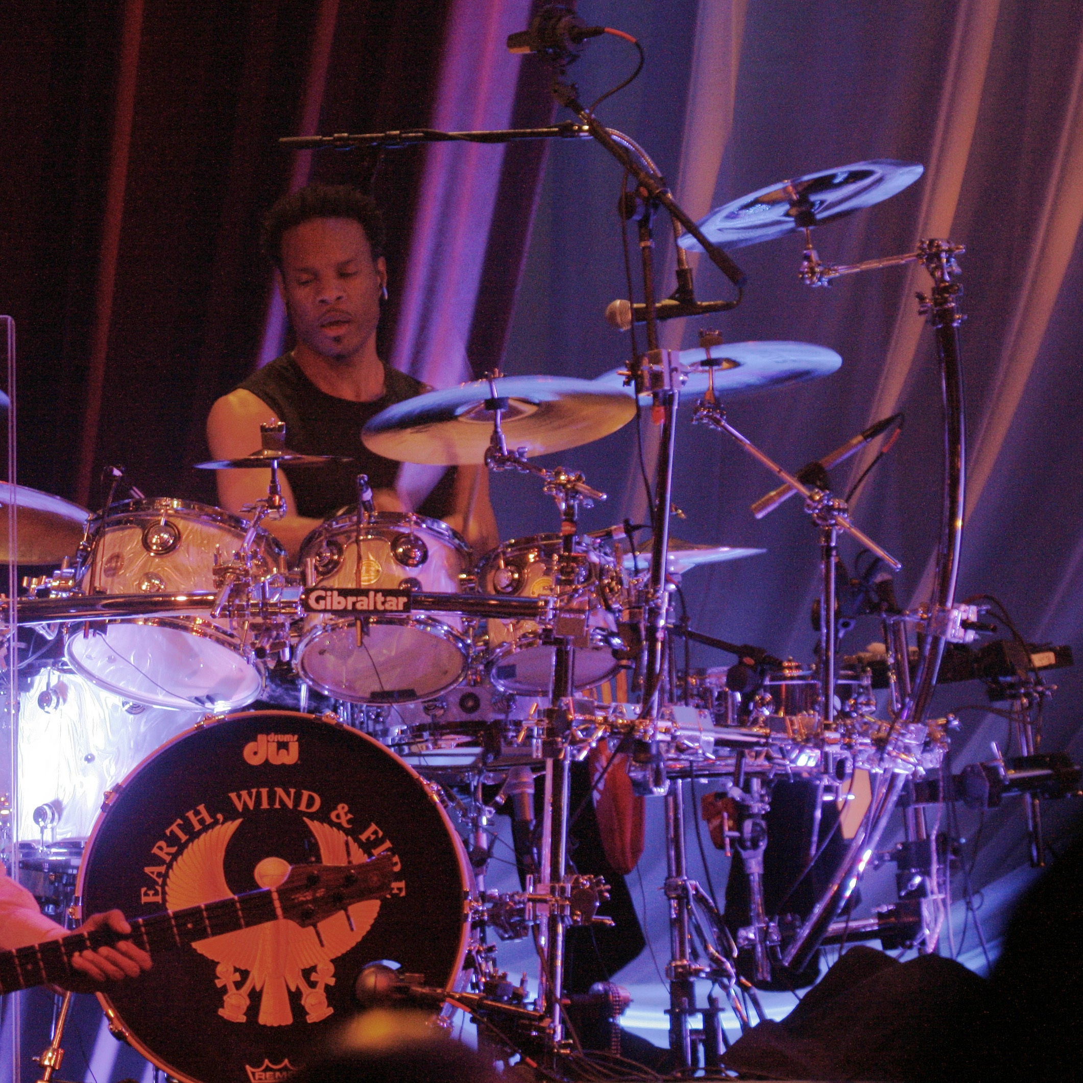 John Paris has been part of Earth, Wind & Fire since 2001