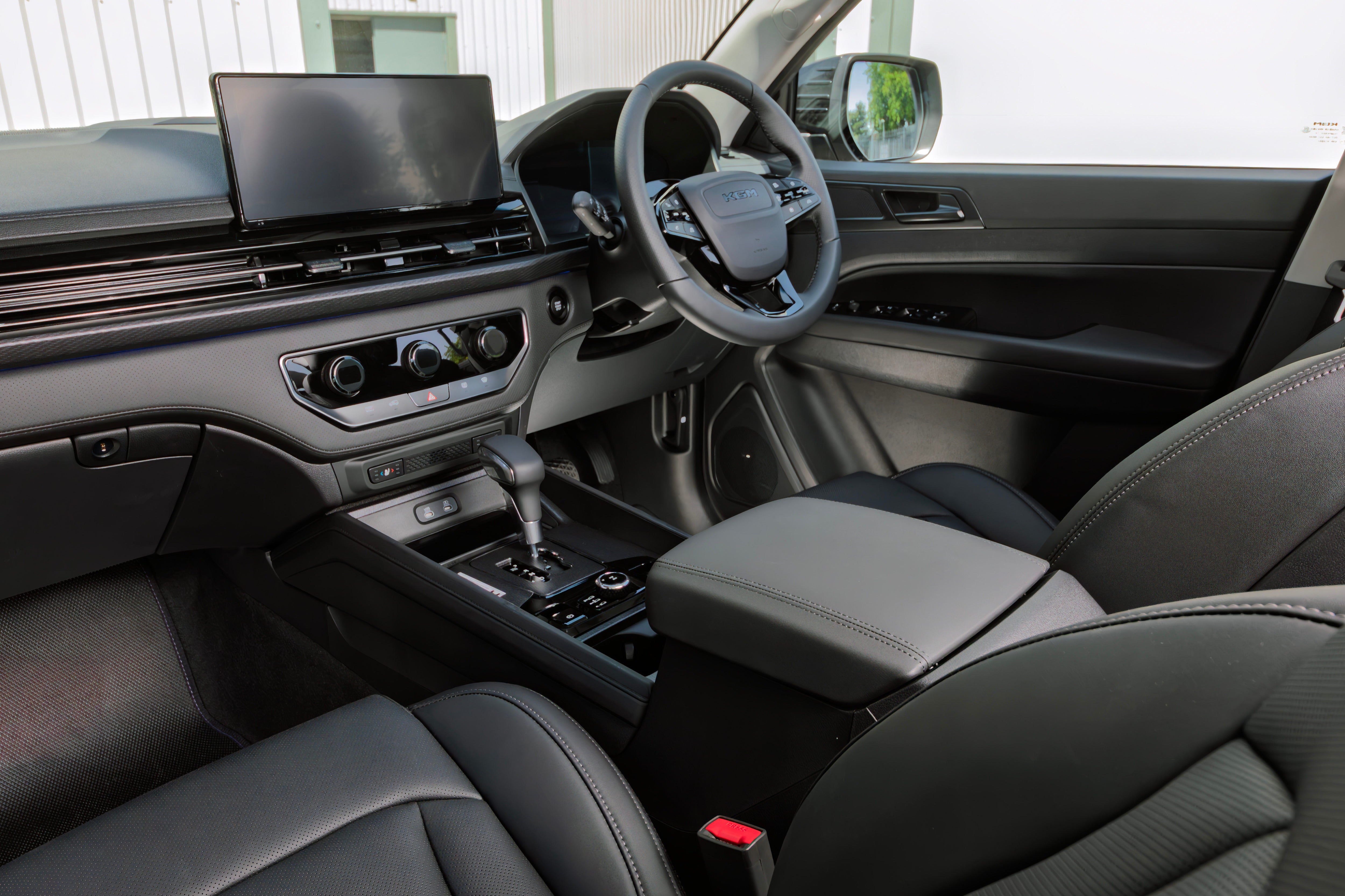 Handle with care: A well-judged mix of touchscreen and manual controls are a user friendly asset
