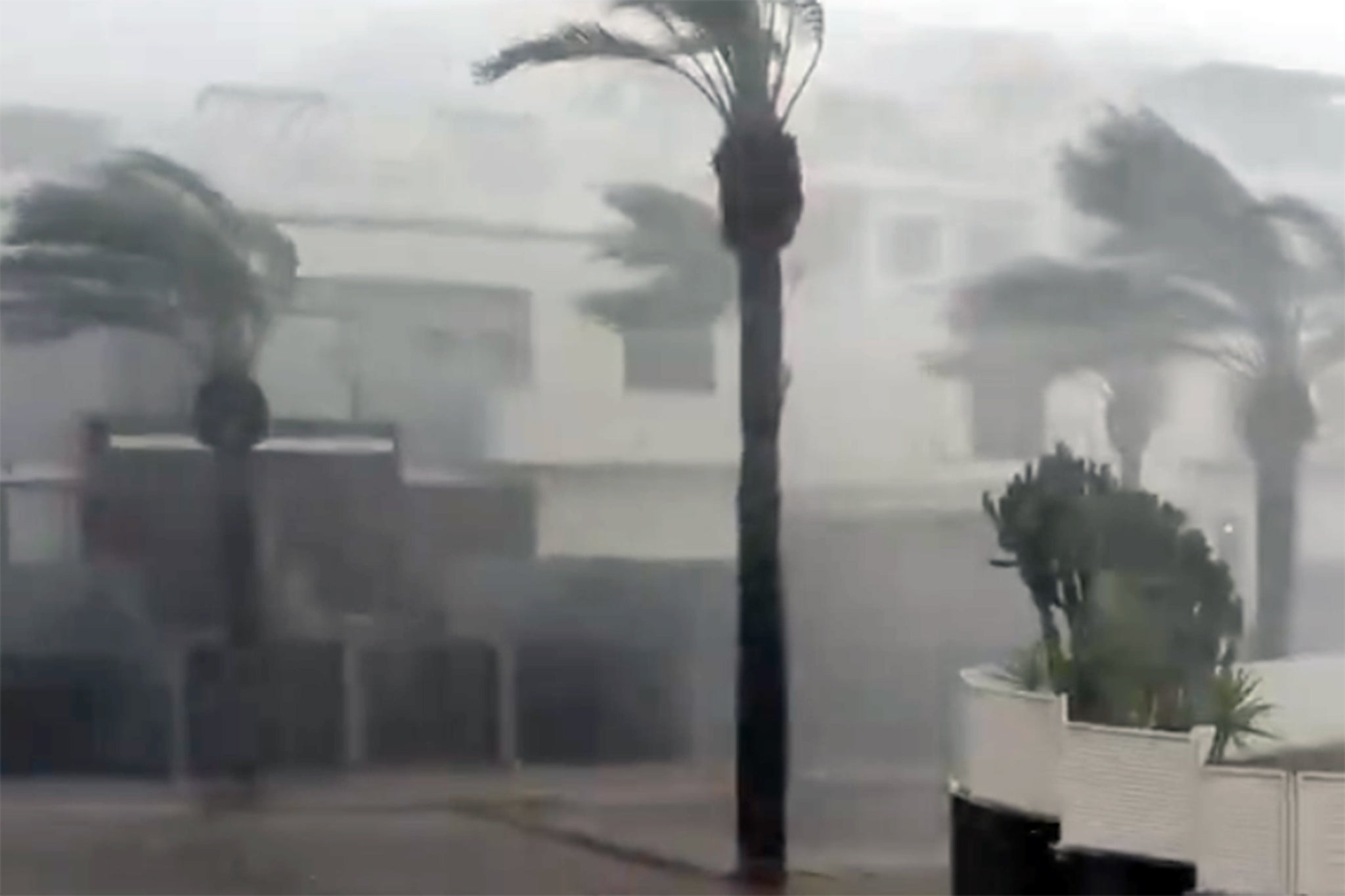 Italy and Spain hit by flash floods and heavy rain weeks after 40C heatwave and wildfires