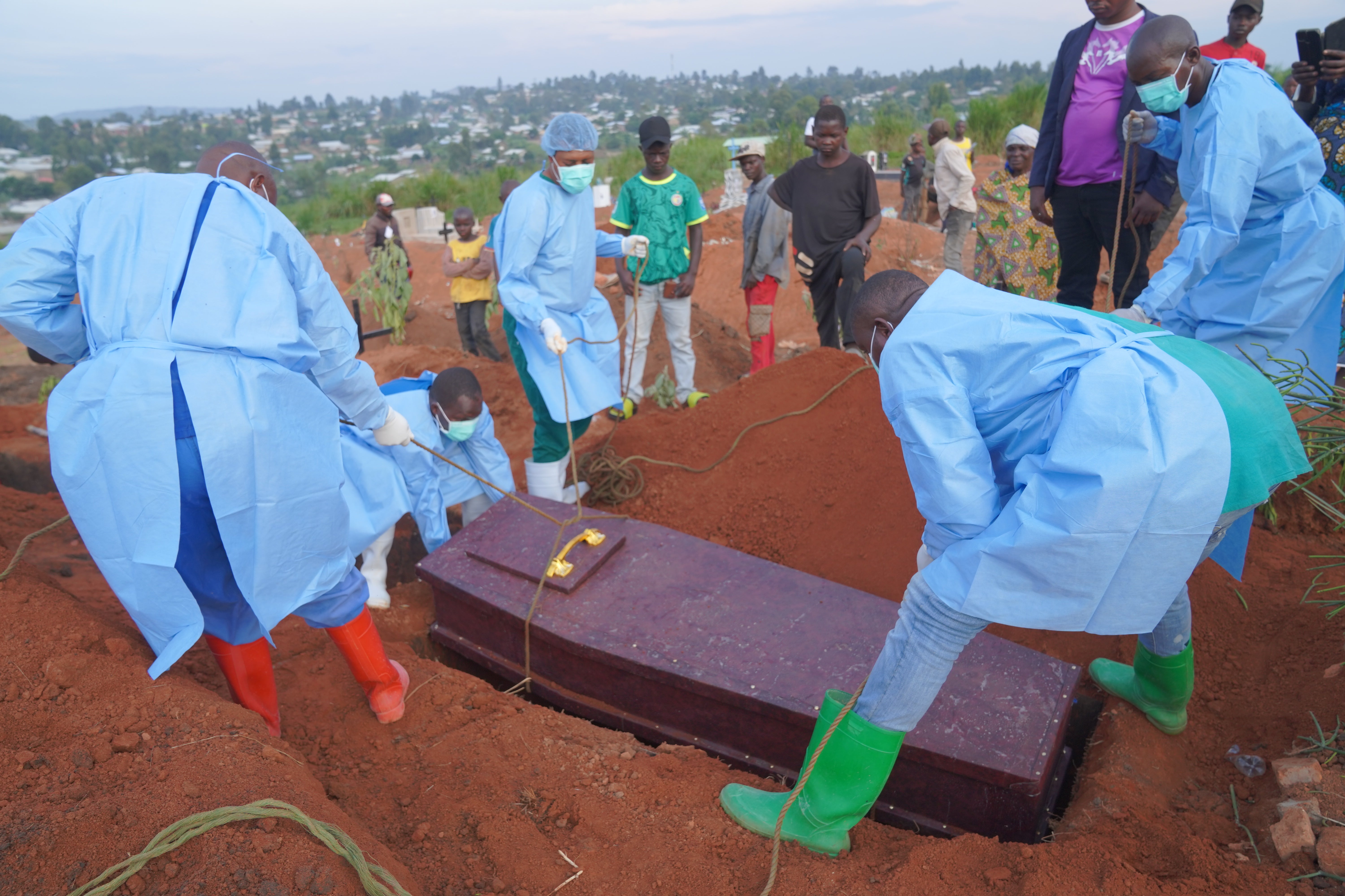 More than 2,500 people have died and health workers have faced attacks