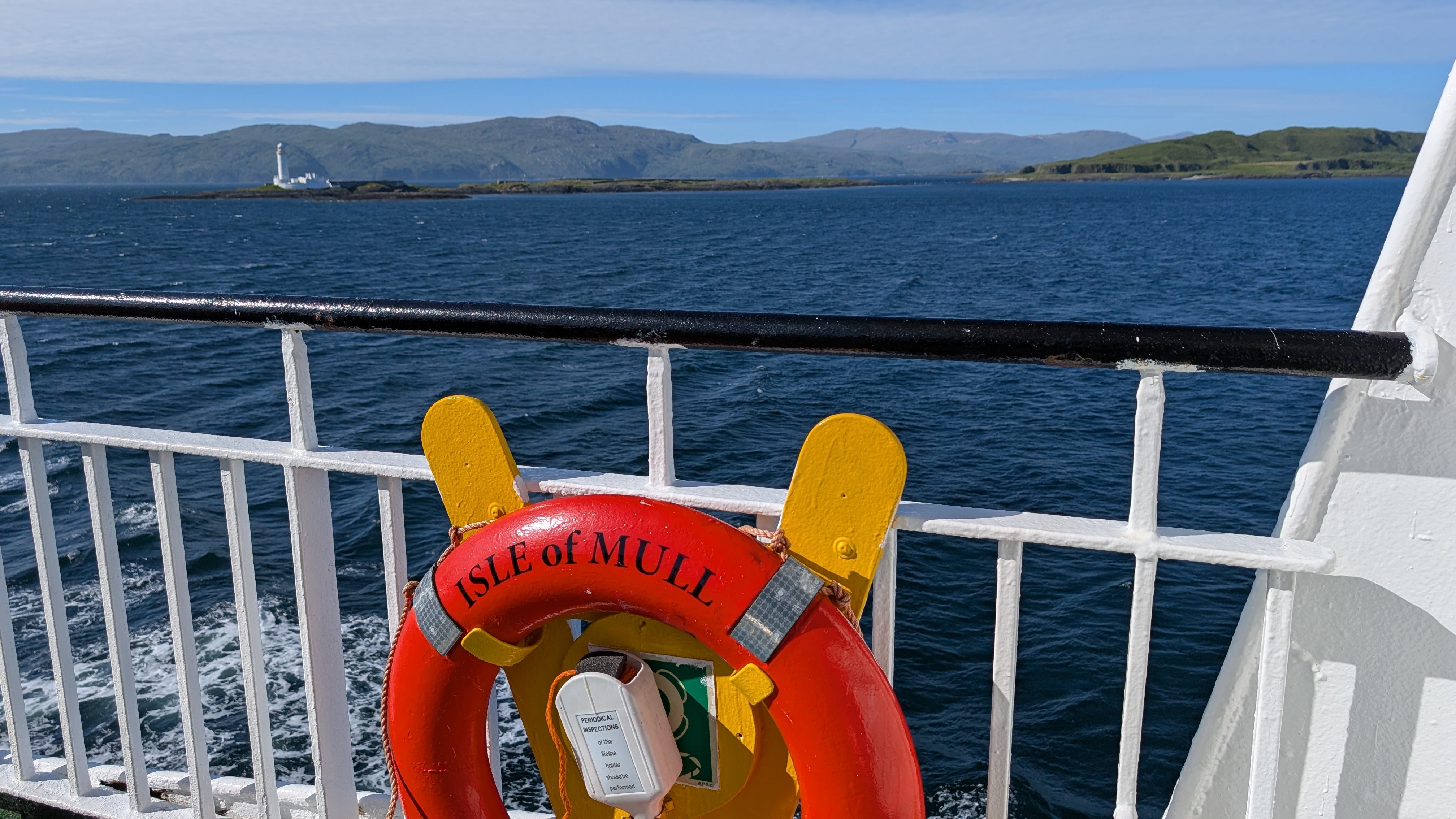 The 45-minute ferry is a scenic adventure in itself