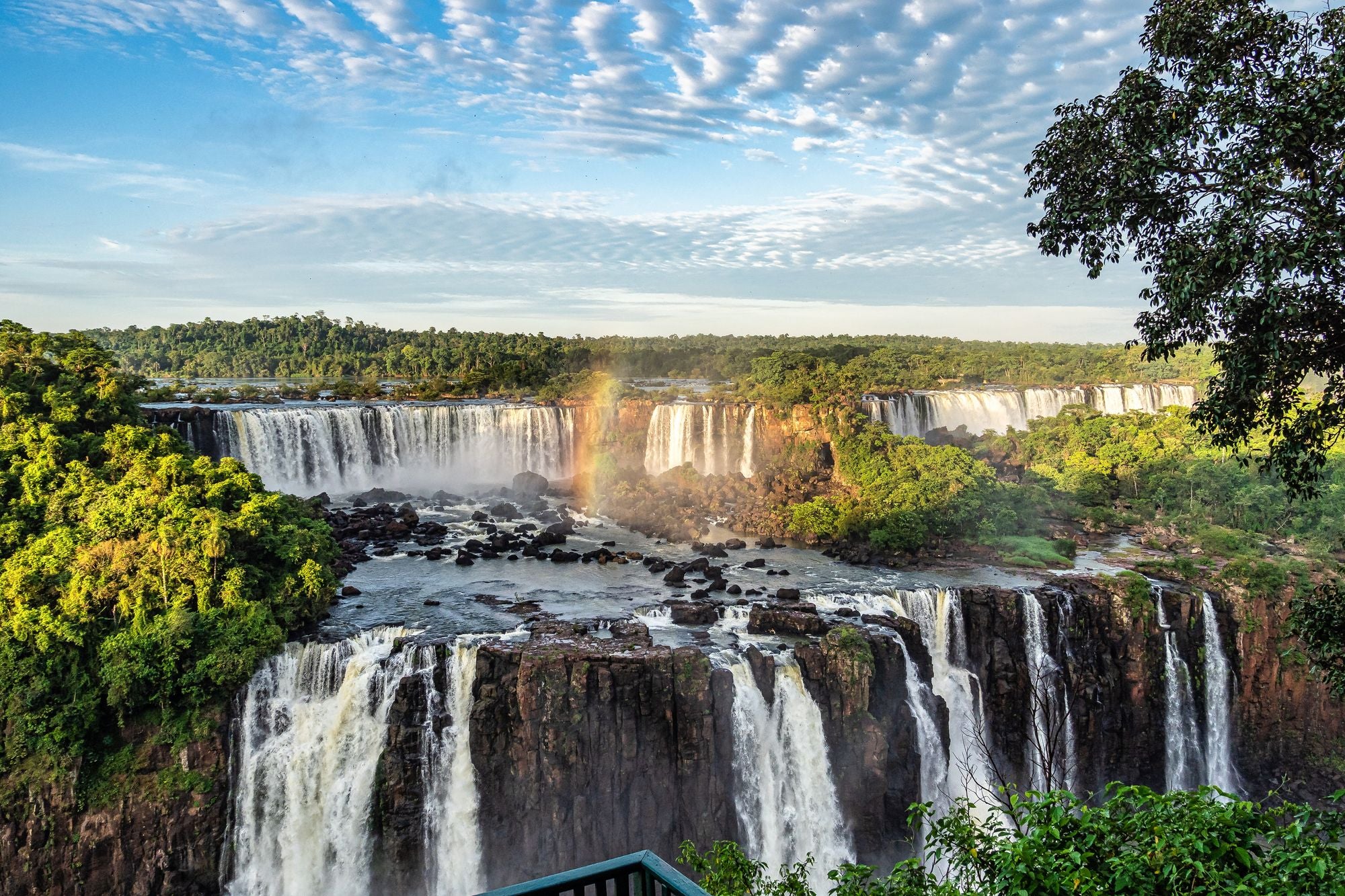 Many travellers base themselves in Foz do Iguaçu when visiting Iguazu Falls