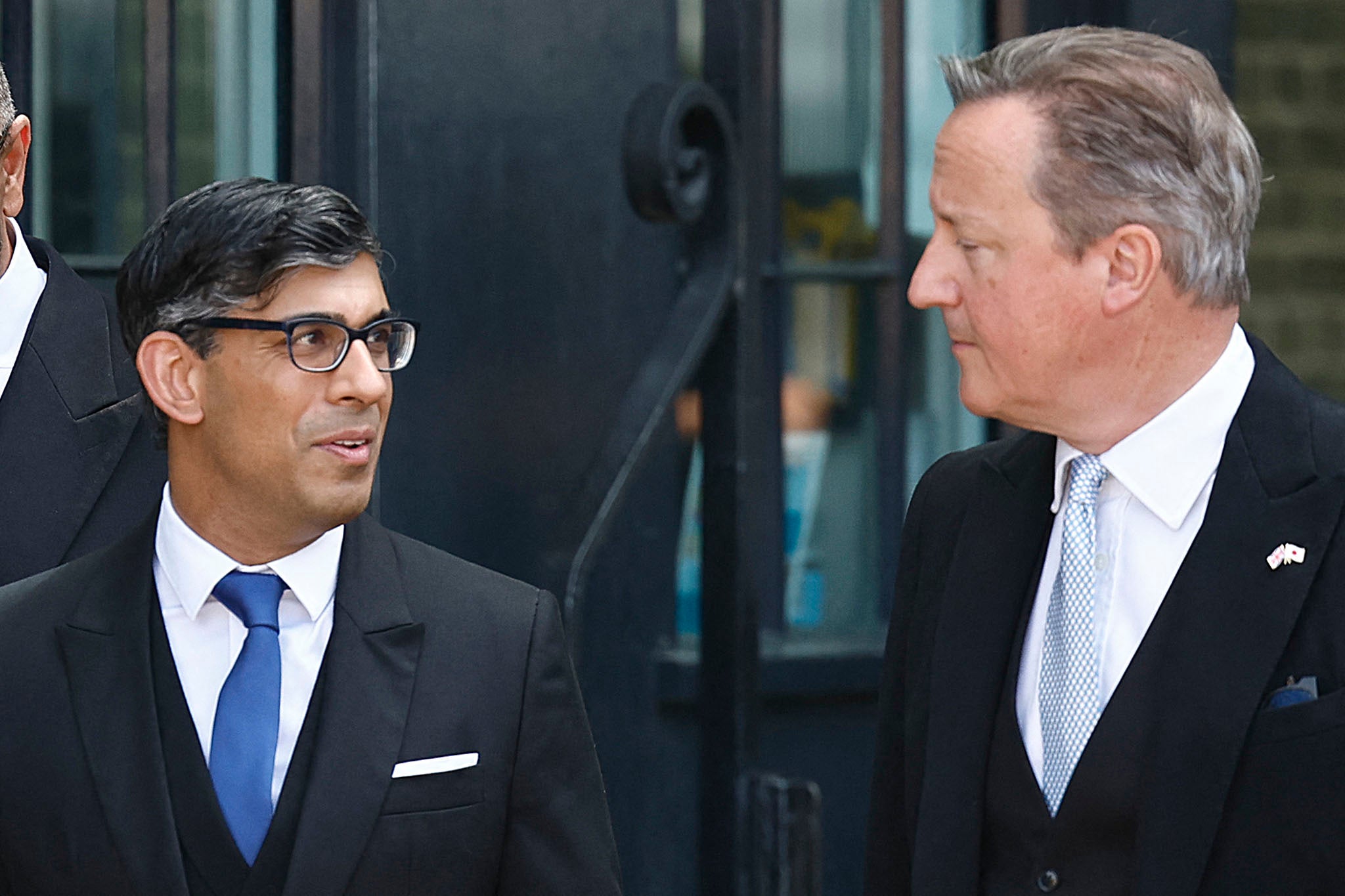 Mr Sunak brought David Cameron back into government as his foreign secretary