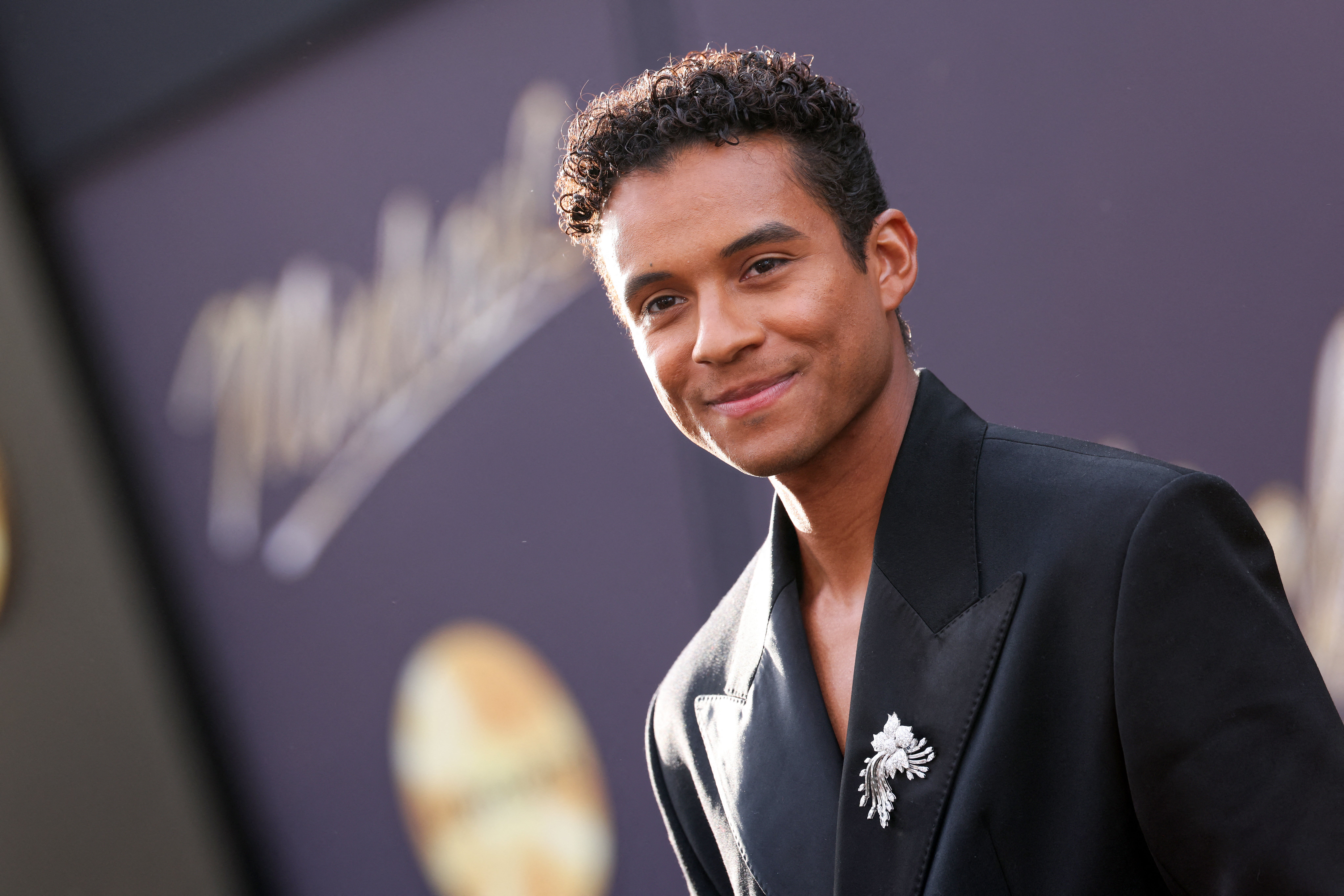 Jaafar Jackson played his uncle Michael in the late singer's eponymous biopic (AFP/Getty)