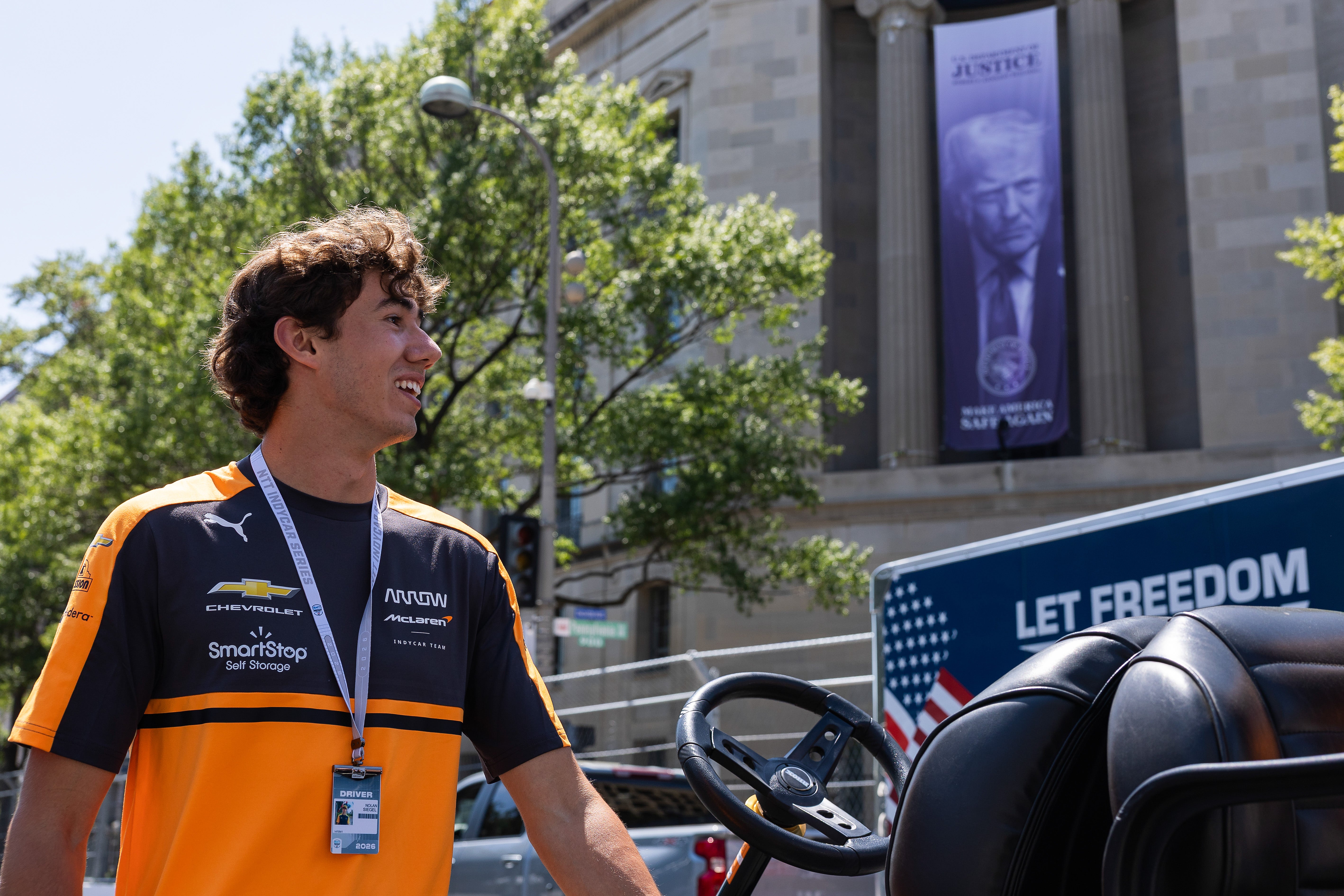 The Freedom 250 is downtown in one of DC’s prime tourist areas
