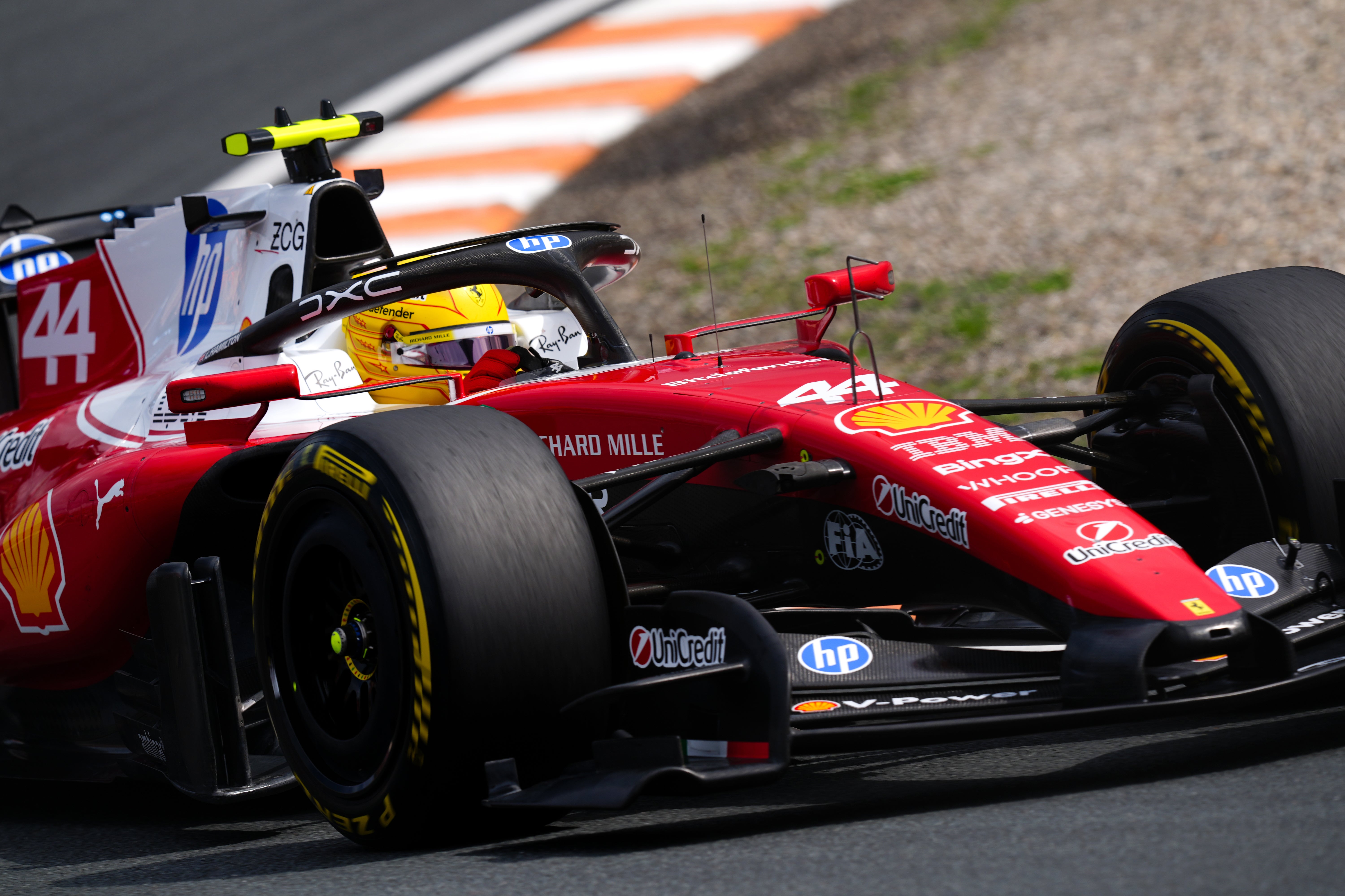 Lewis Hamilton could only qualify fifth for Sunday’s race