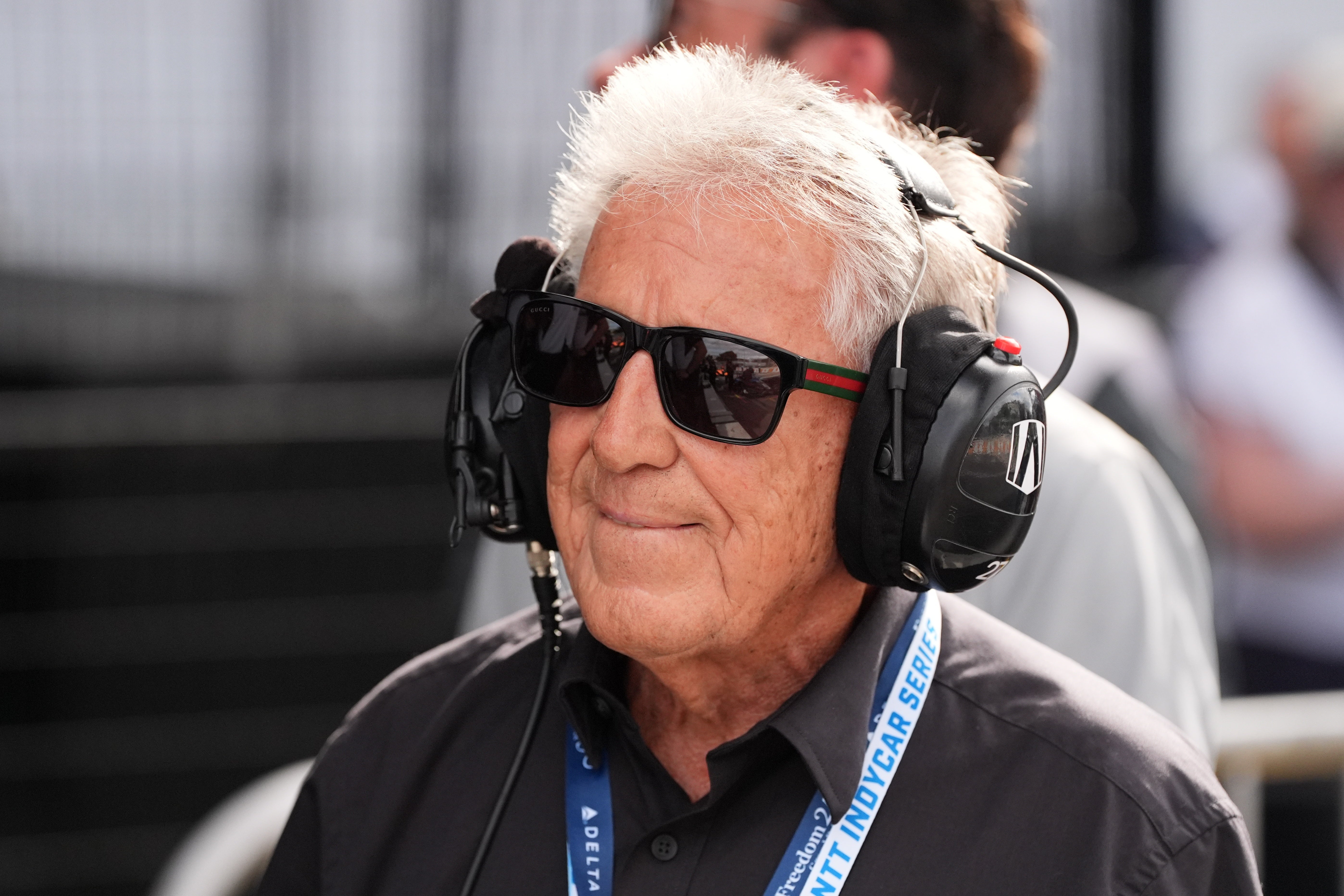 Former race car driver and now race car owner, Mario Andretti