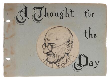 Gandhi's Letters: Connection Costs a Fortune