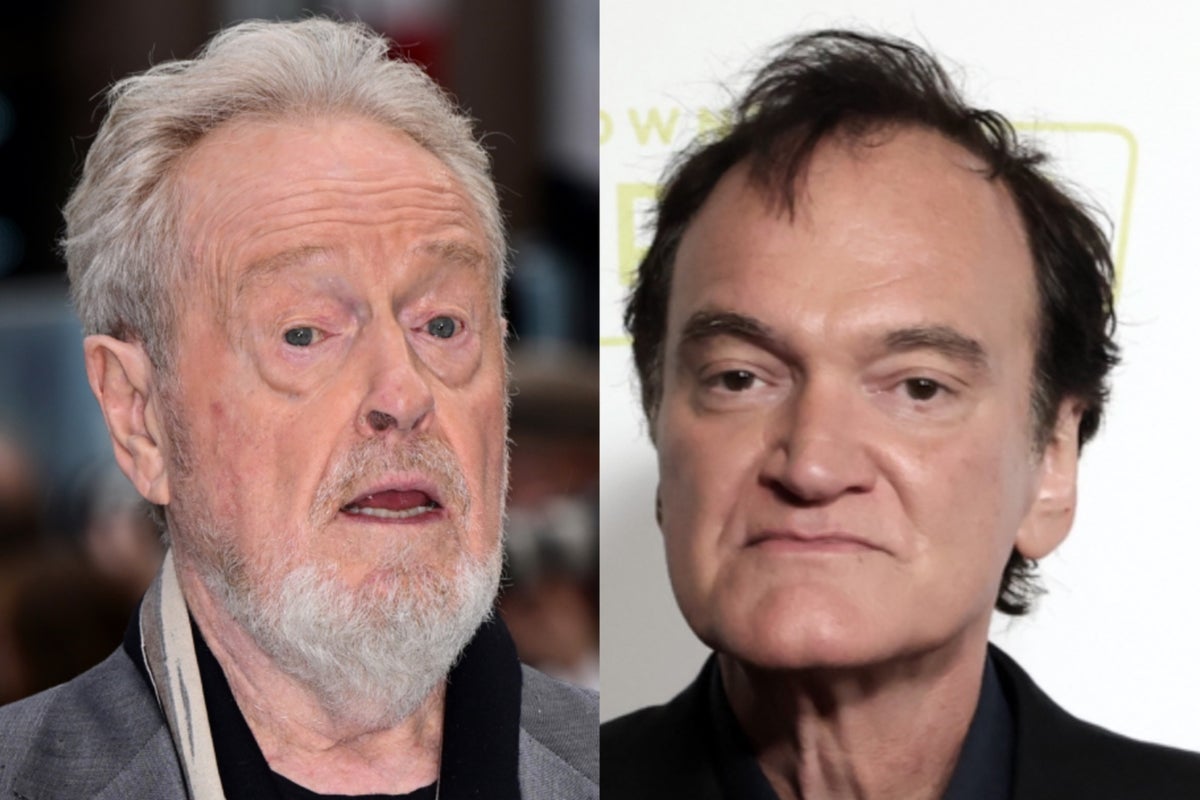Ridley Scott responds to Quentin Tarantino’s pick for best film of the century: ‘I wonder what he was on’