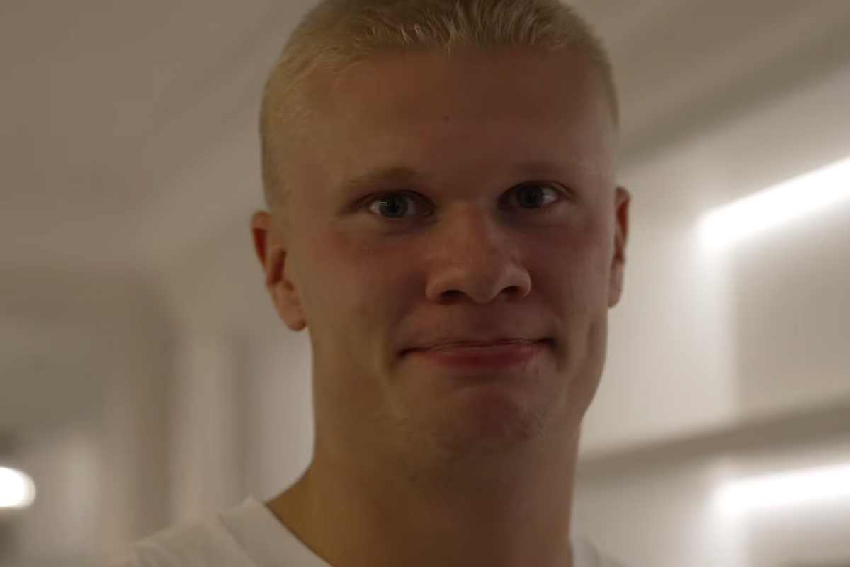 Erling Haaland stuns Man City team-mates with new look for Premier League season Erling Haaland stuns Man City team-mates with new look for Premier League season