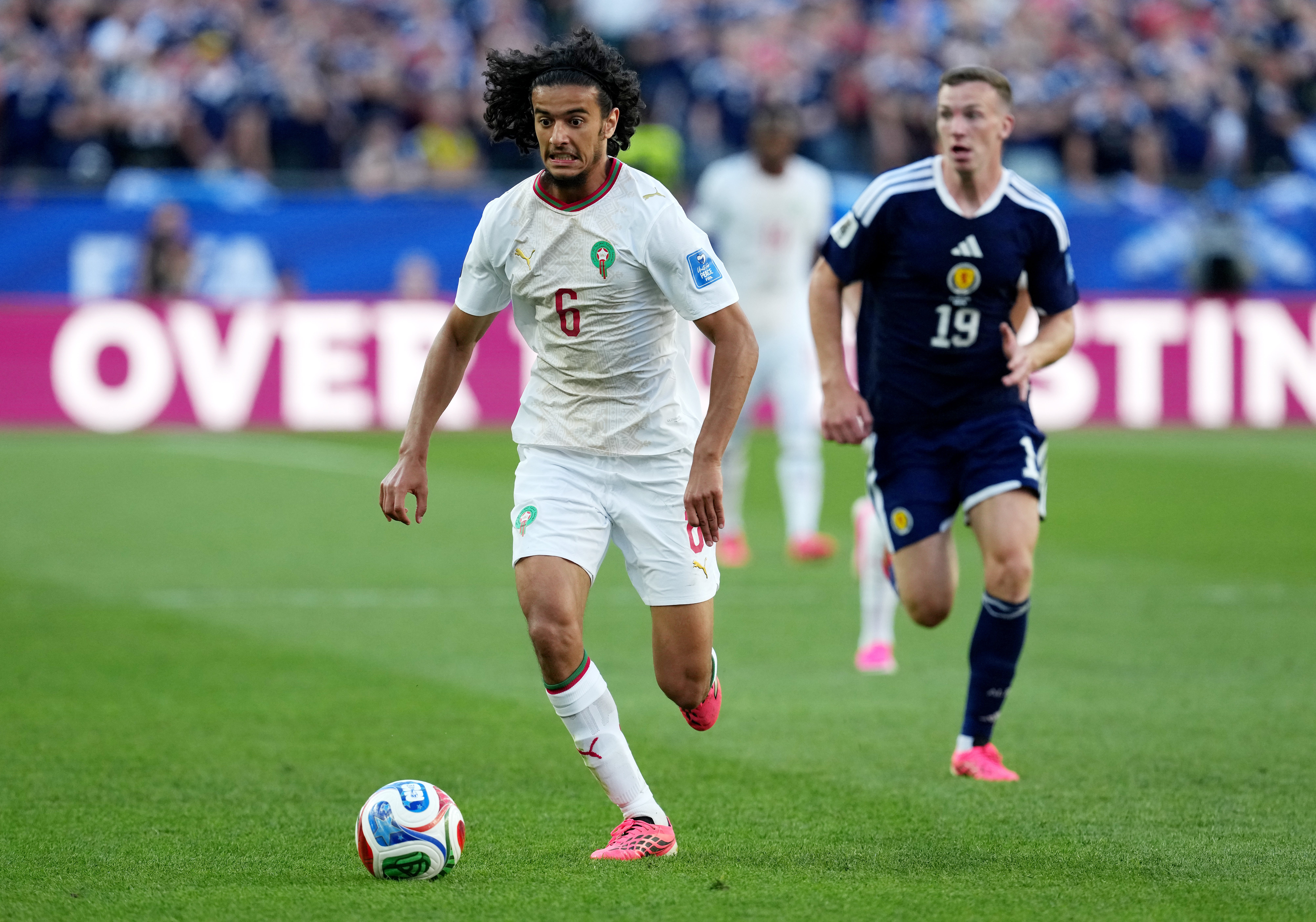 Bouaddi impressed for Morocco at the World Cup
