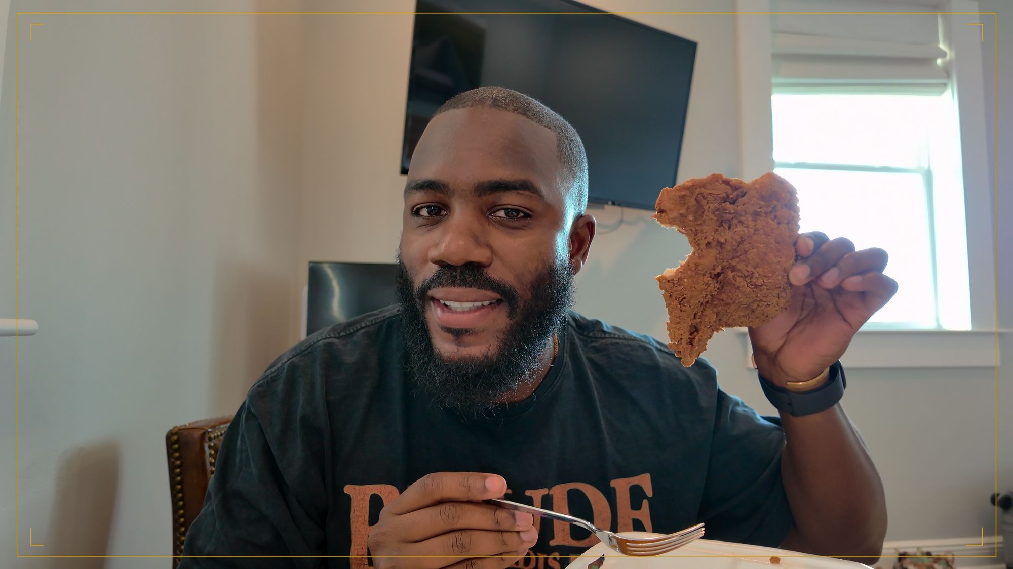 Comedian reveals distressing effects after eating fried chicken every day for a month for Netflix series