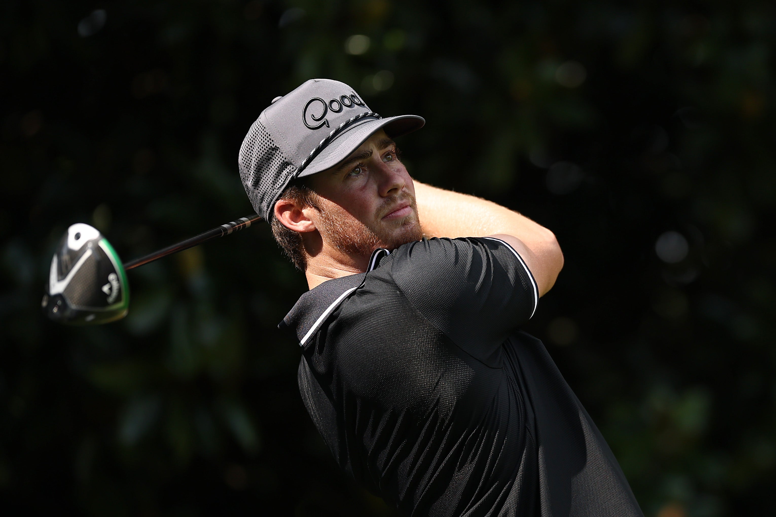 Golfer Garrett Clark