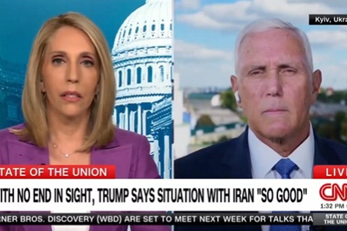 Mike Pence calls for increased military action to end Iran war