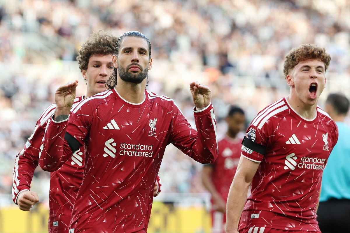 Newcastle vs Liverpool LIVE: Dominik Szoboszlai scores dramatic late penalty to rescue point for Reds