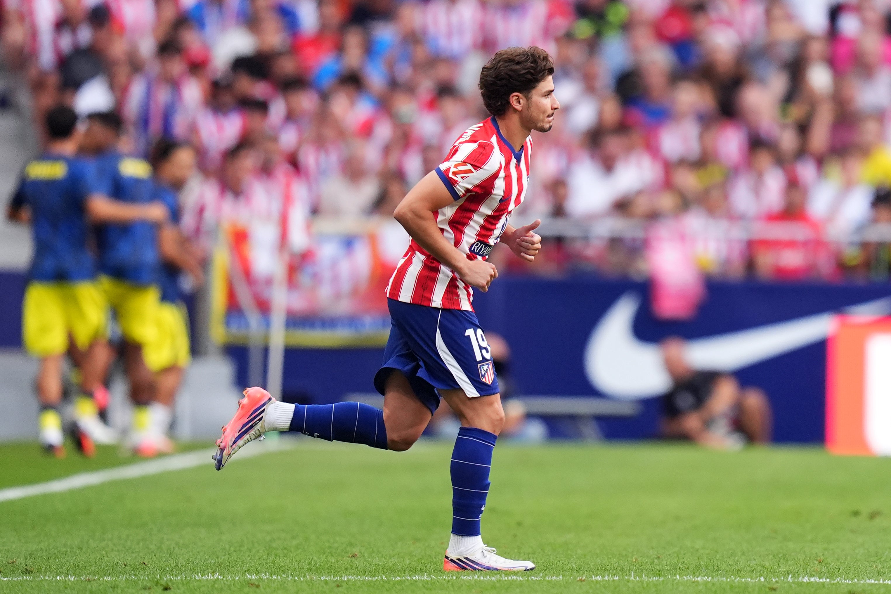Julian Alvarez was jeered as he entered the fray on his Atletico return