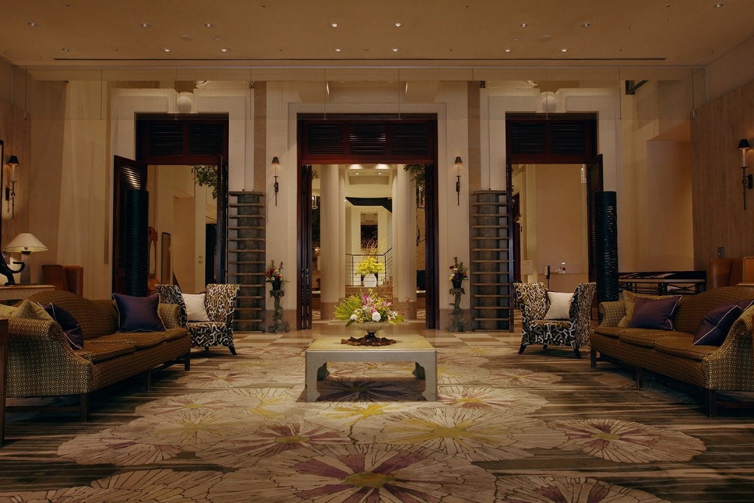 The lobby where guests check in for a stay at Hotel Nikko Kanazawa (Hotel Nikko Kanazawa)