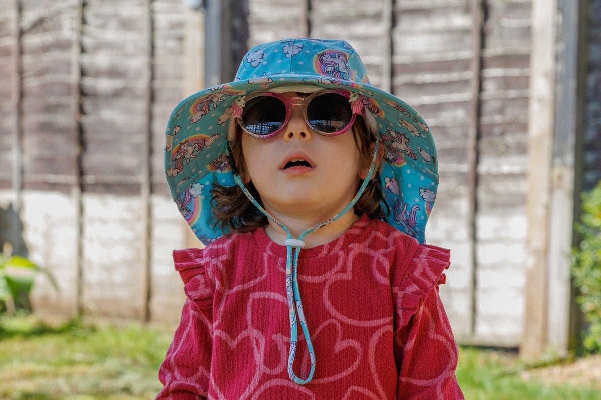 Girl, 2, with incurable sun ‘allergy’ can finally safely play at home with new gift