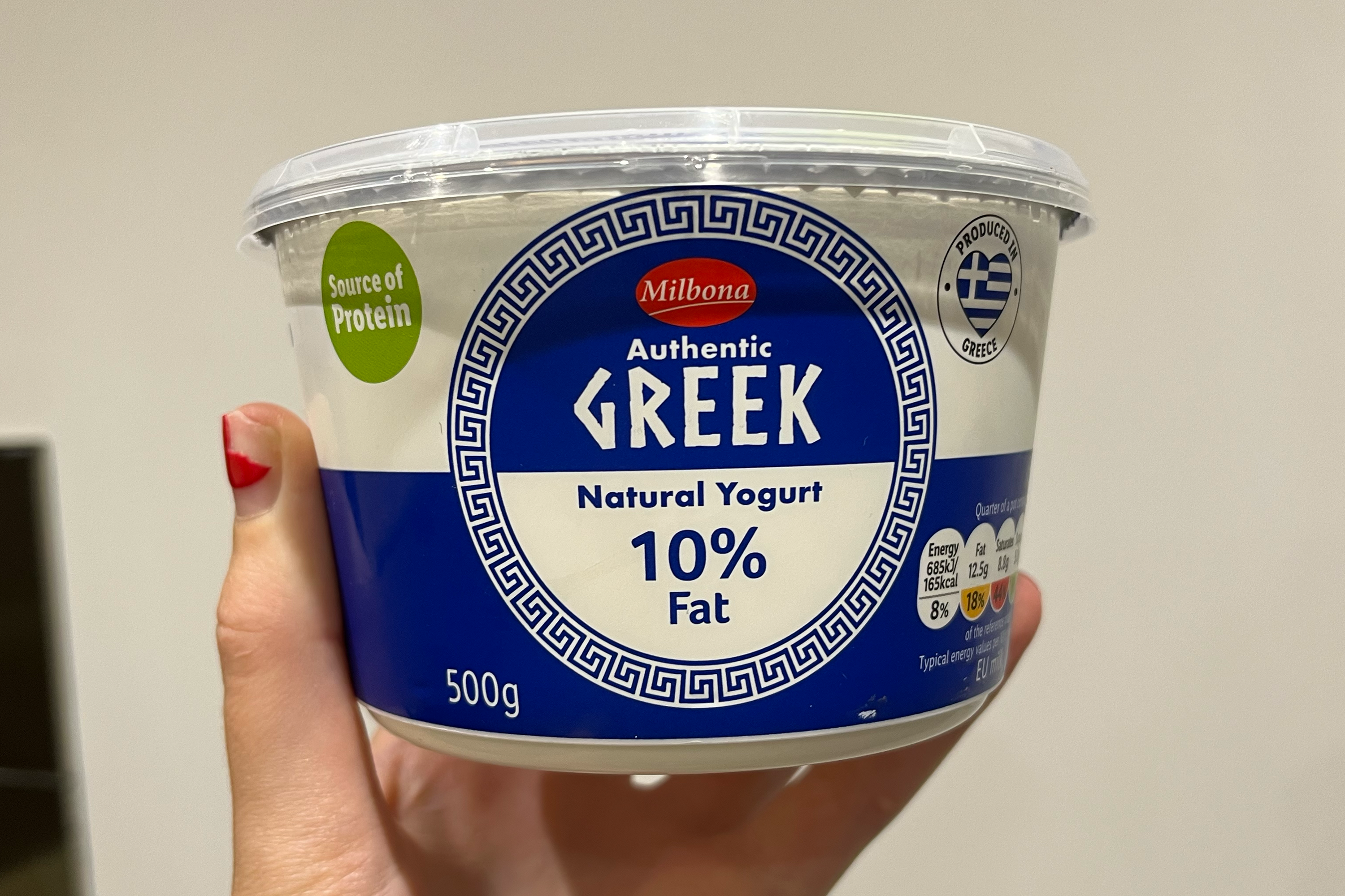 This is a silky Greek yoghurt (Alice Reynolds/The Independent)