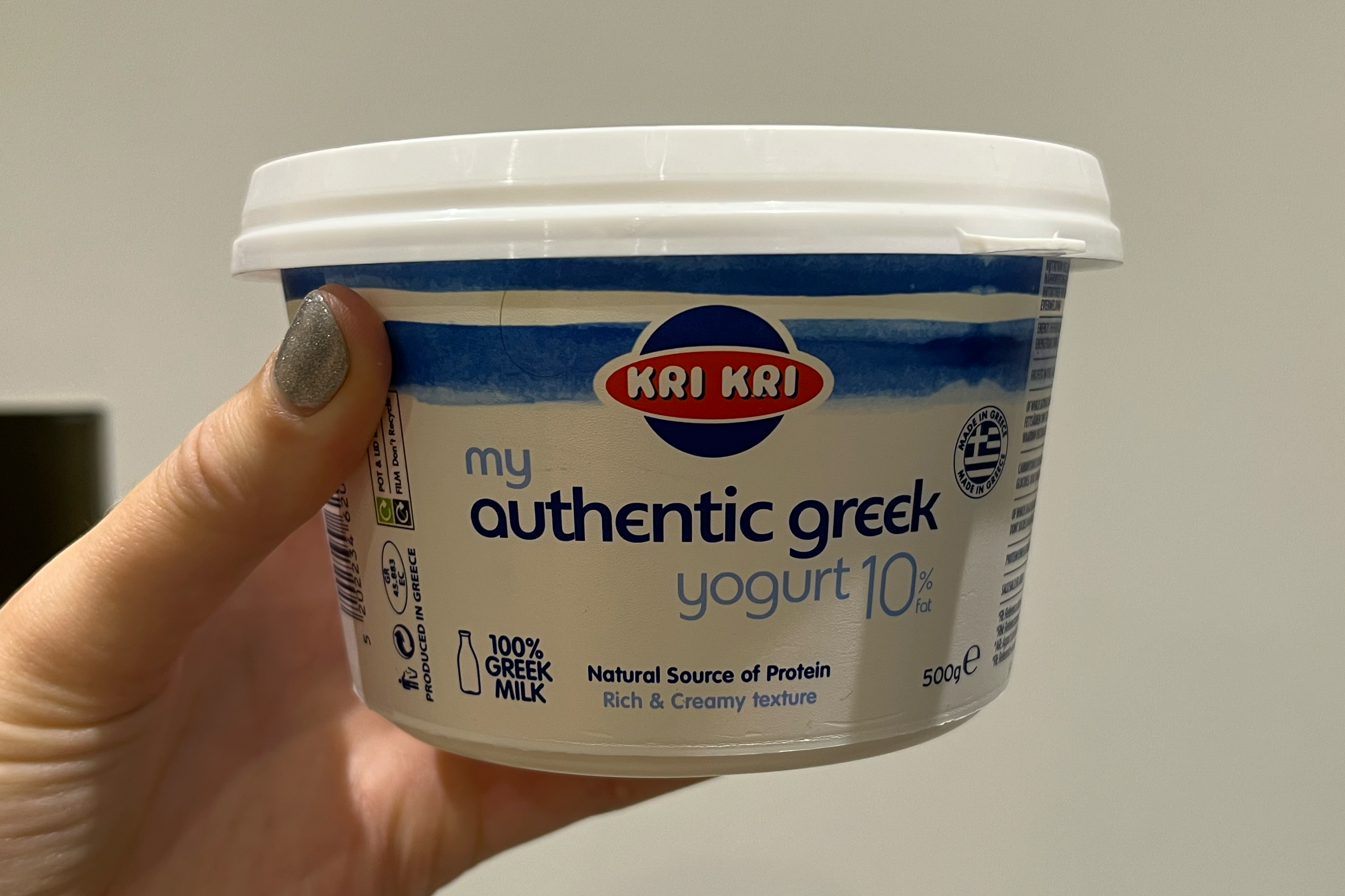 This is one of the thickest yoghurts I tried (Alice Reynolds/The Independent)