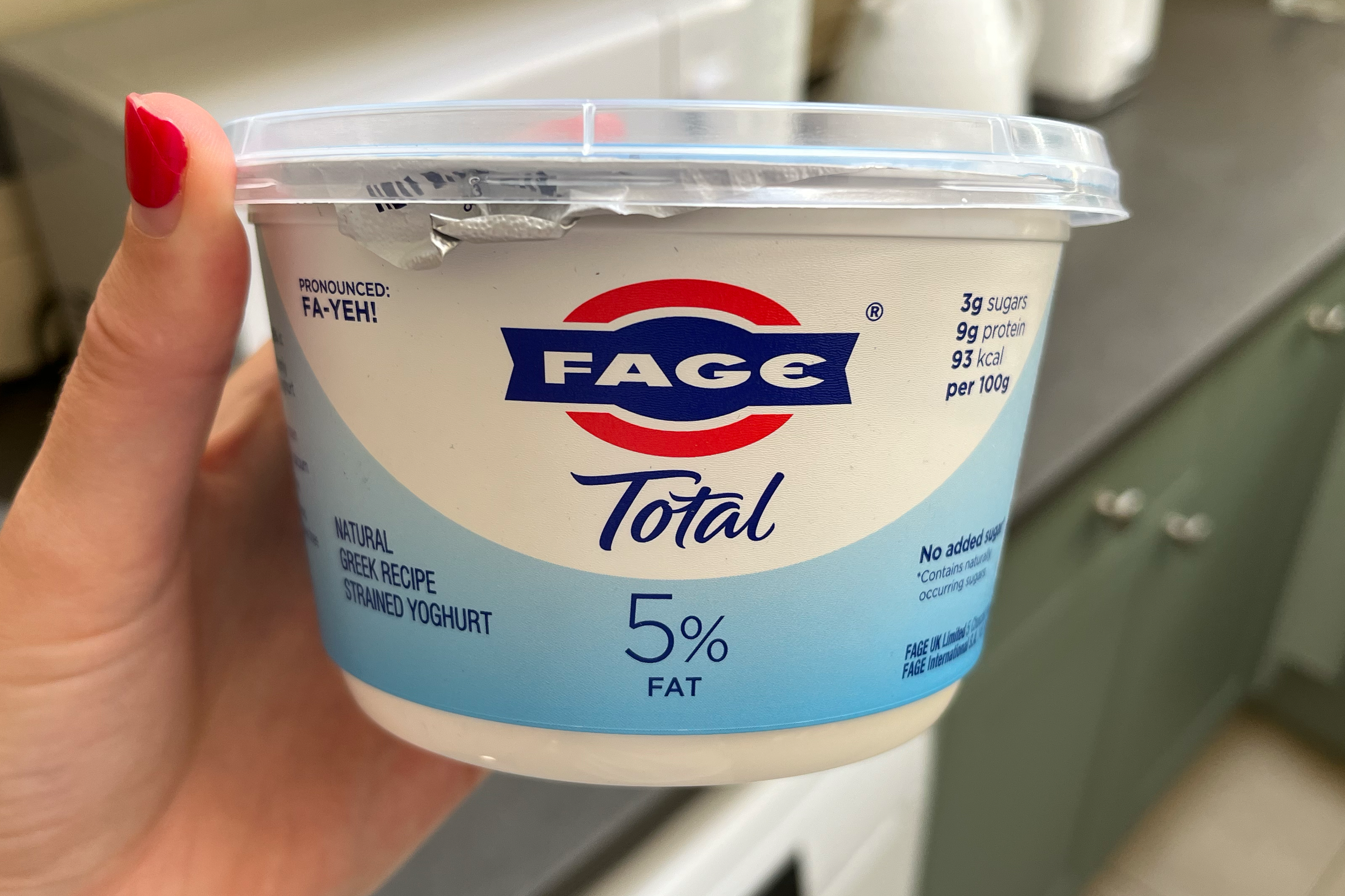 This authentic yoghurt is creamy (Alice Reynolds/The Independent)