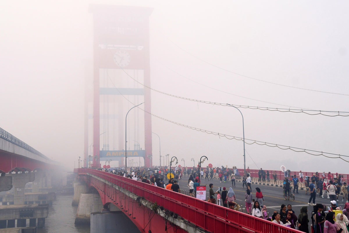 Indonesia intensifies aerial firefighting as forest fires scorch multiple provinces