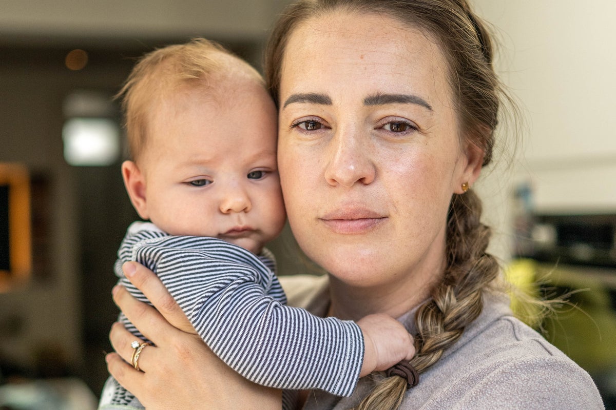 Mother’s horror as fox creeps into home and bites baby’s head