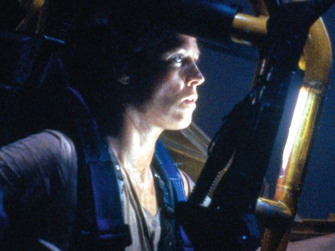 Sigourney Weaver landed her breakthrough role as Ellen Ripley in ‘Alien’ and went on to star in all three sequels (20th Century Fox)