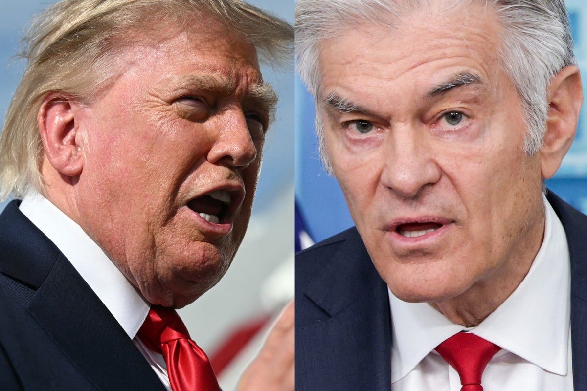 Dr. Oz, MMR aşısının 'ölümcül bir aşı olmadığını' söyleyerek Trump'tan ayrıldı