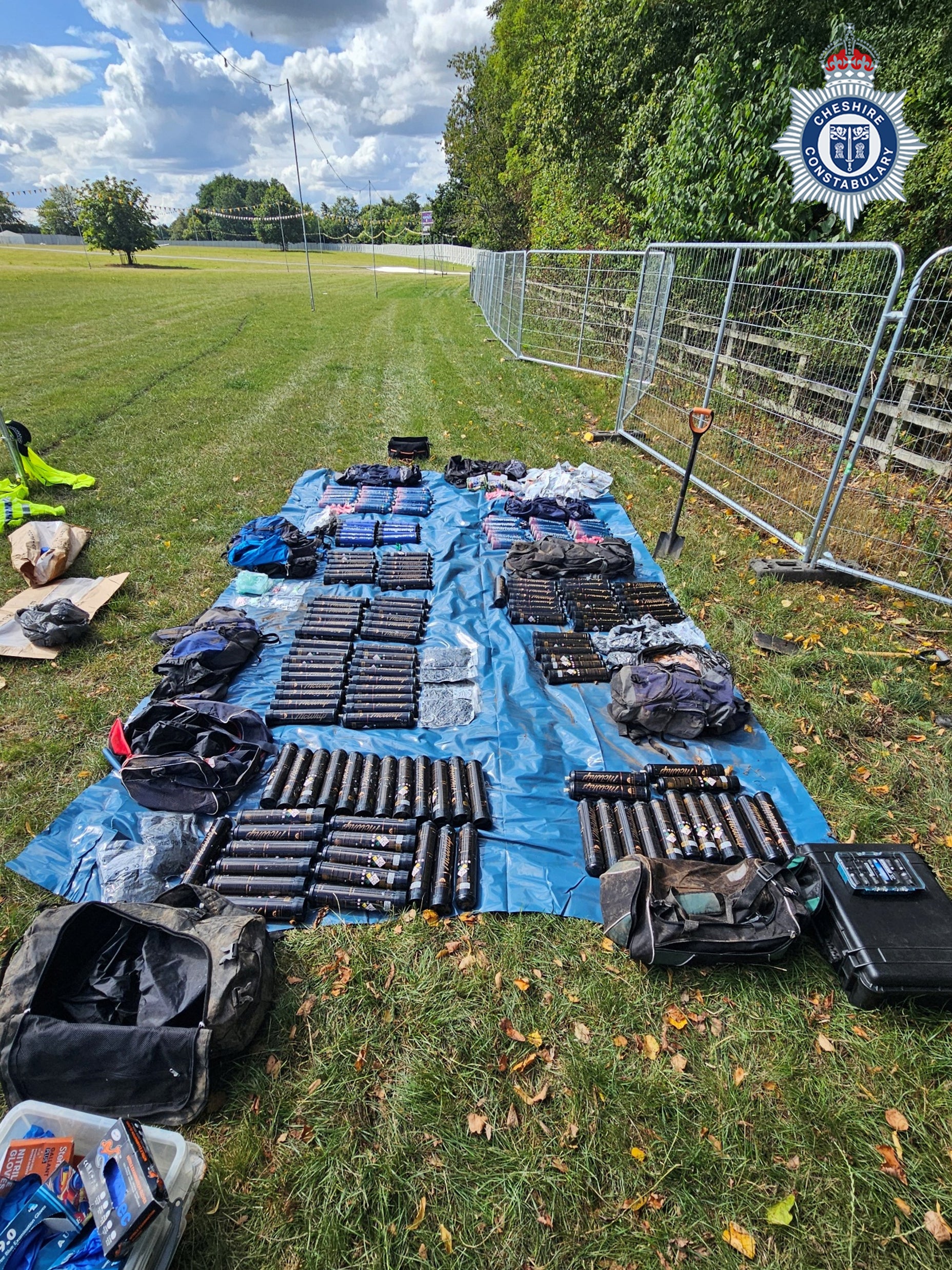Officers seize drugs buried at Creamfields site days before start of festival