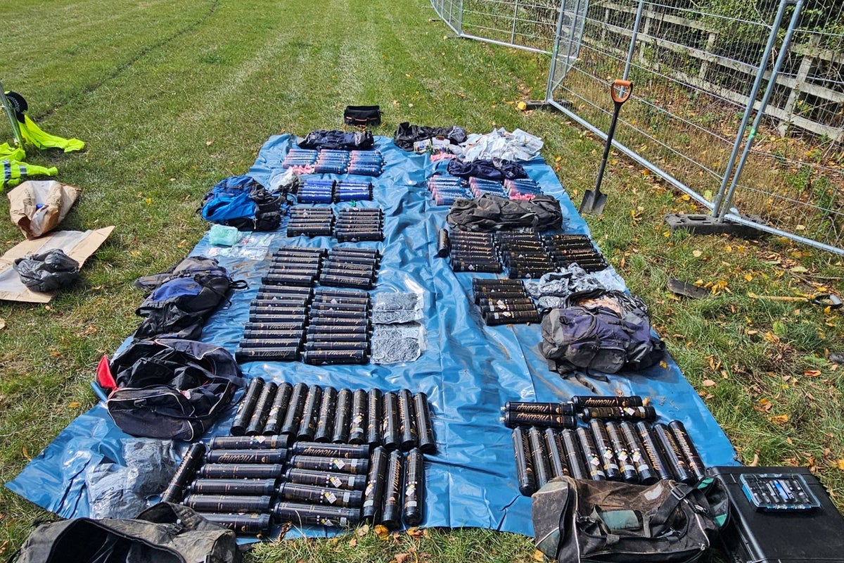 Officers seize drugs buried at Creamfields site days before start of festival