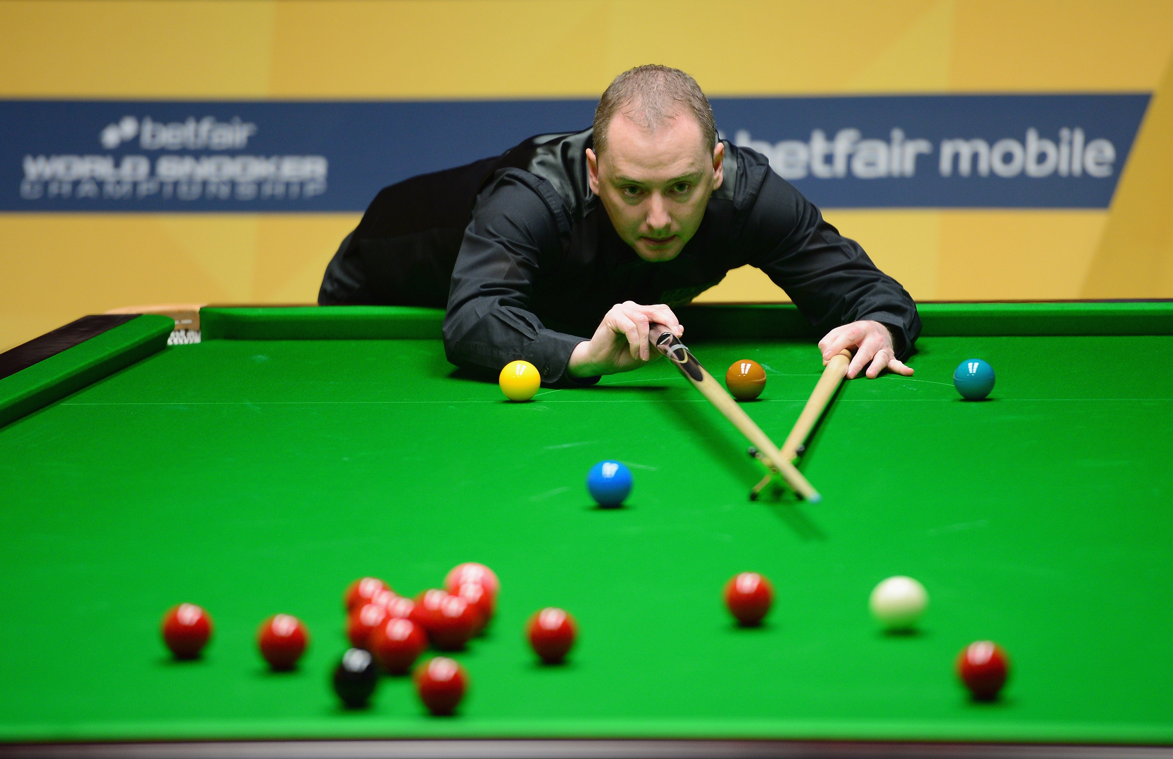 Dott, pictured during the World Snooker Championship at the Crucible Theatre in 2013