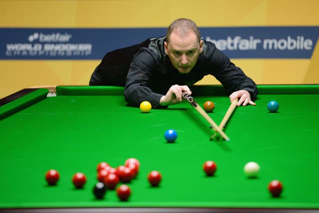 Dott, pictured during the World Snooker Championship at the Crucible Theatre in 2013
