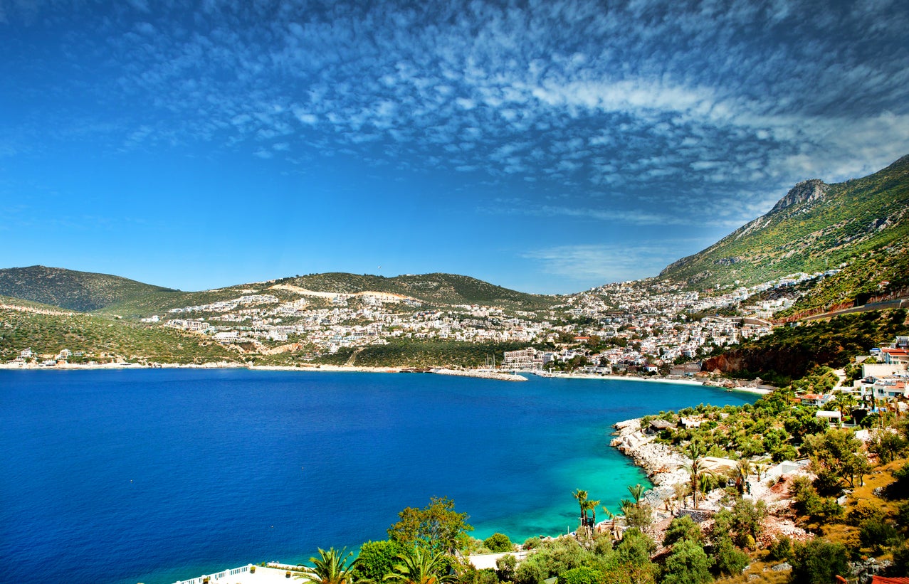 Kalkan is a coastal resort town located on Turkey's ‘Turquoise Coast’
