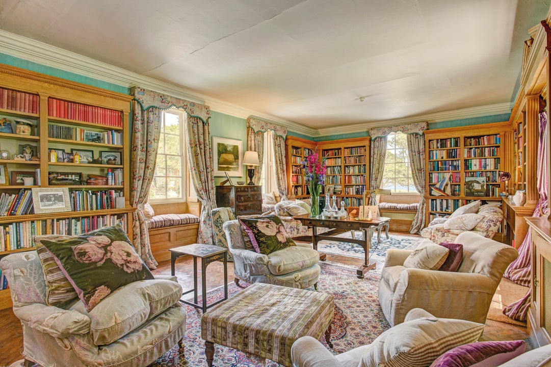 Inside the historic home