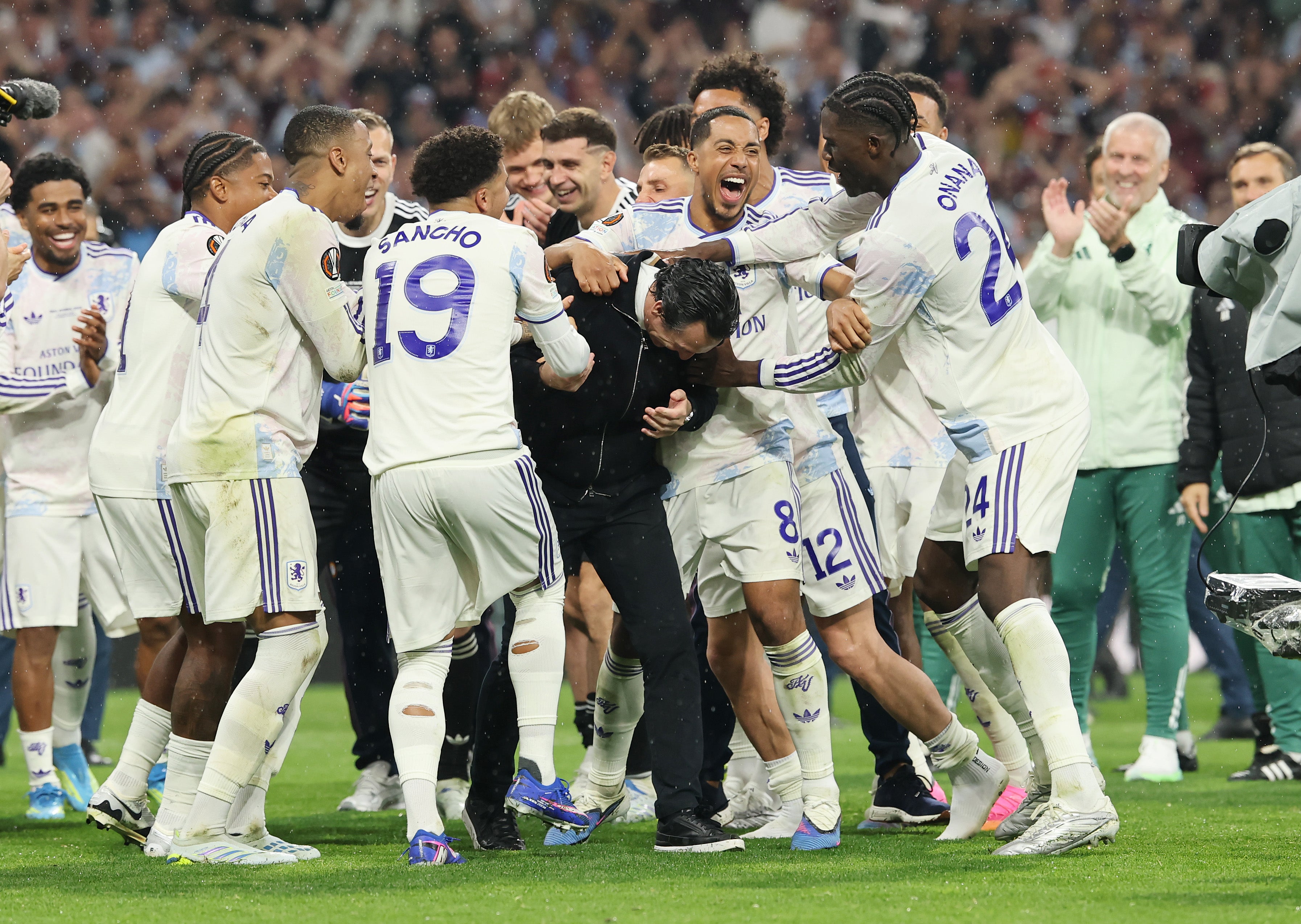 Unai Emery's Aston Villa squad has been torn apart this summer
