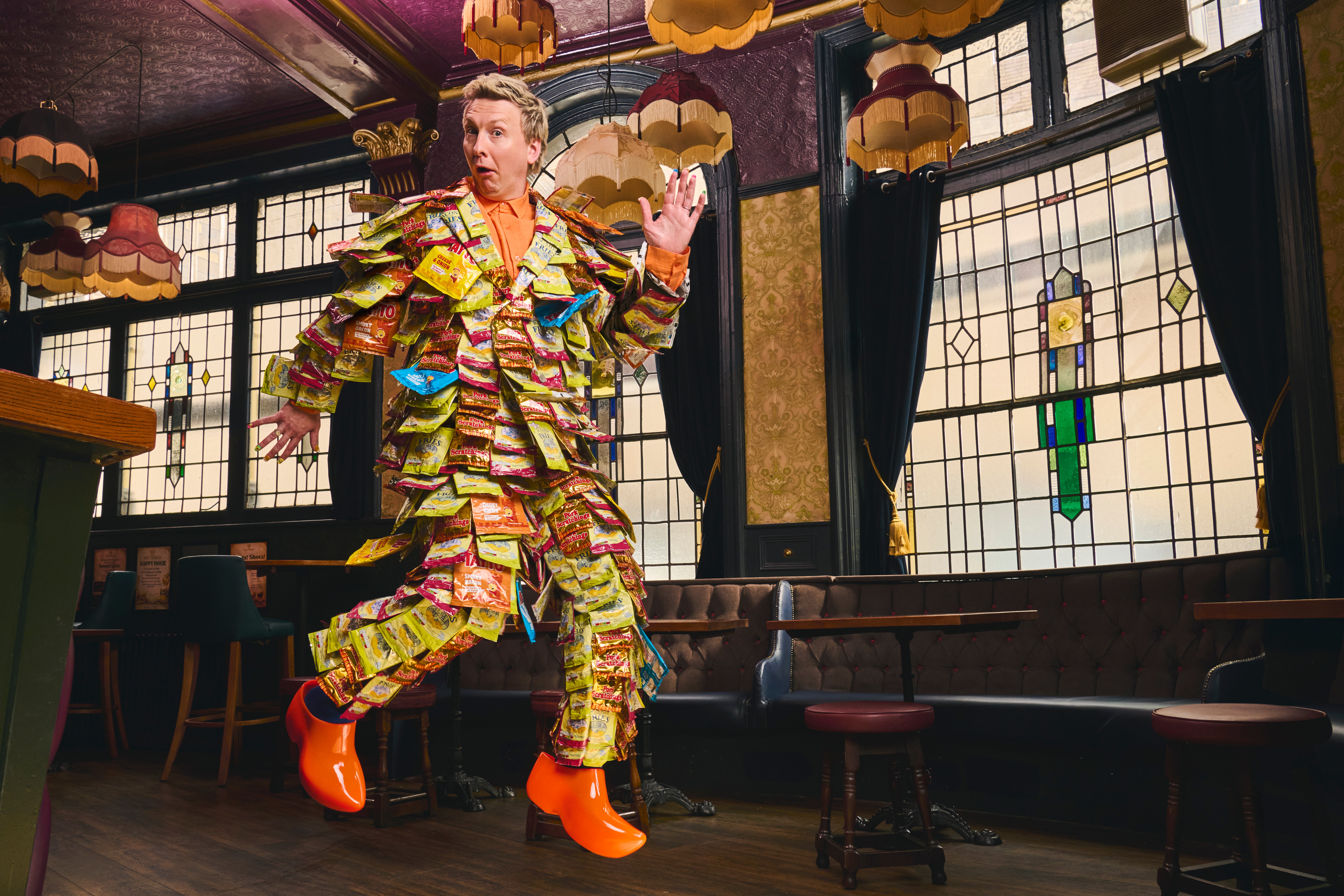 In each episode, Lycett will be accompanied by a celebrity pub manager on a trial shift and The Lycett Arms will be paired with a real pub elsewhere in the UK