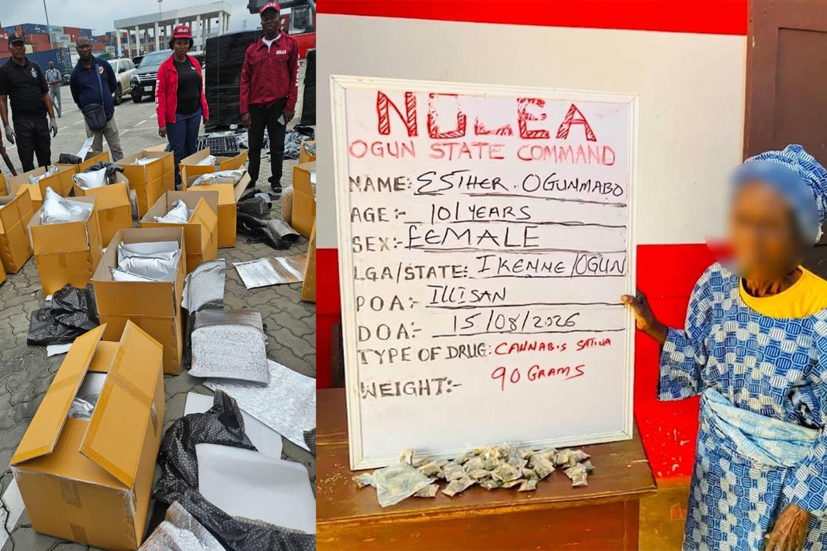 Police arrest 101-year-old great-grandmother for selling drugs in sachets