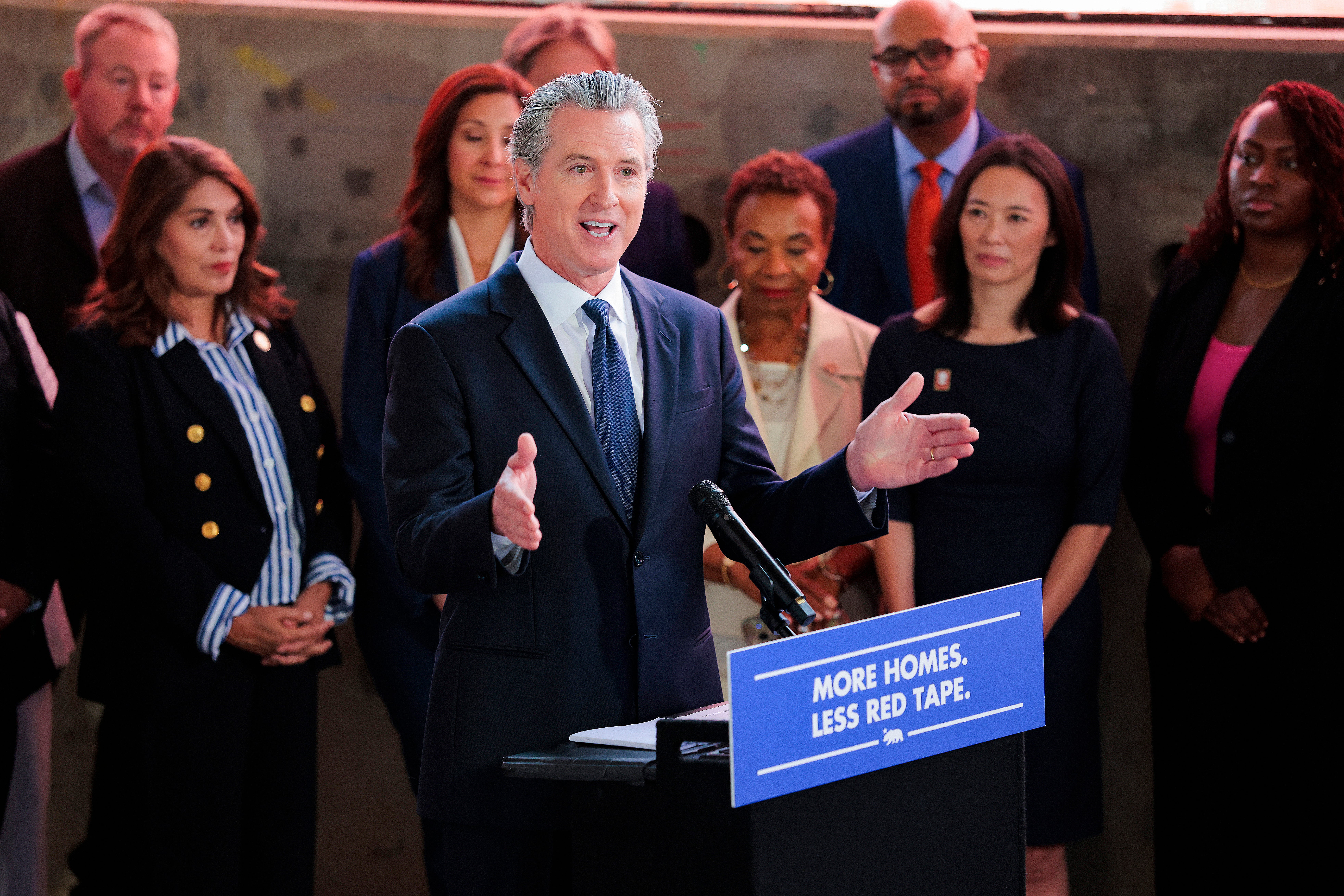 Newsom says the state needs to act quickly because he expects the wildfire fund to run out soon
