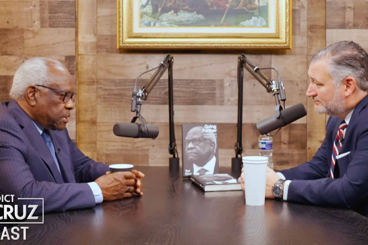 Justice Clarence Thomas thanks Senator Ted Cruz for defense against ethics probes