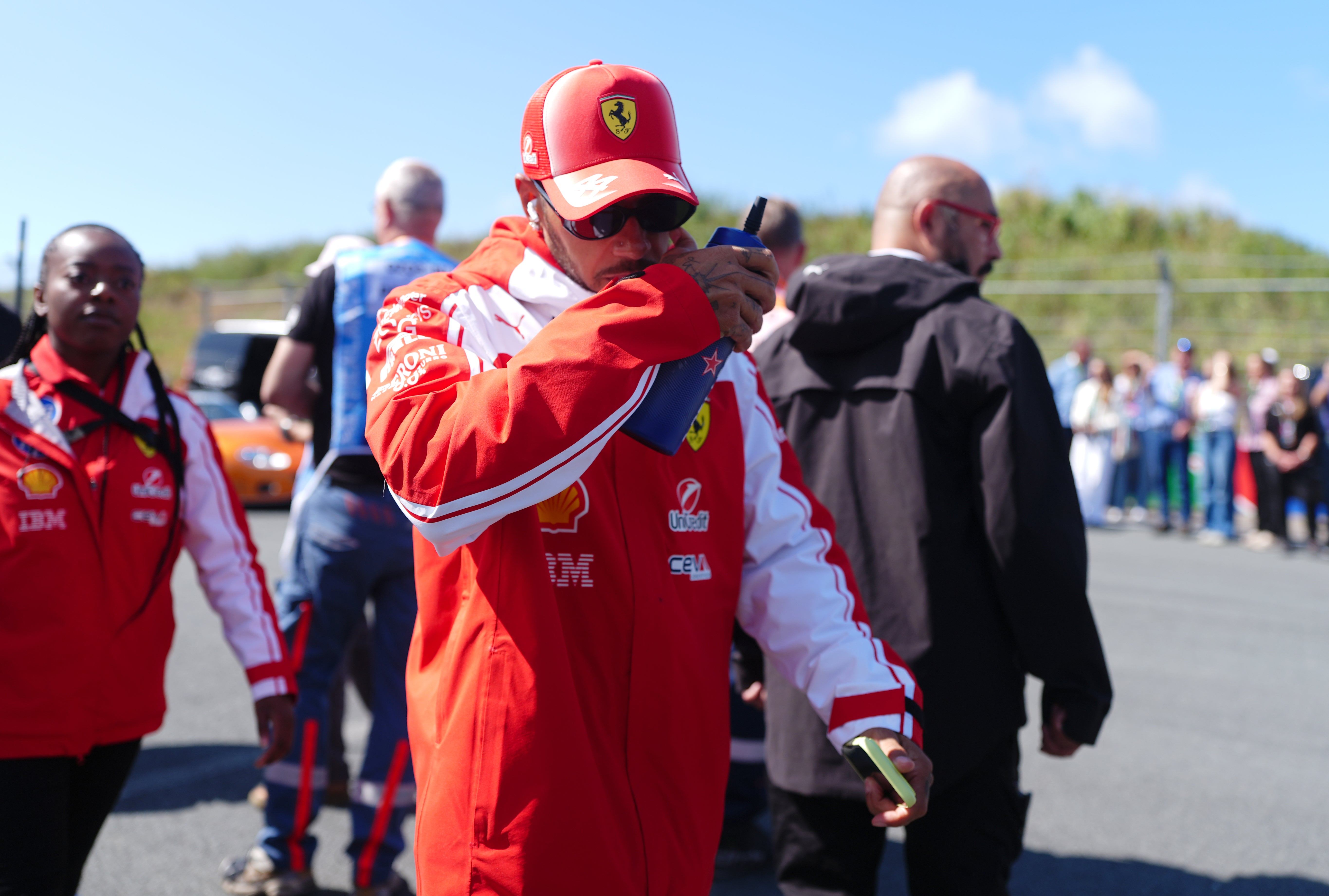 Hamilton has vowed to learn from the incident (PA Wire)