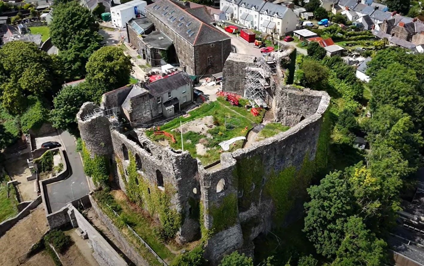 Plans to turn 800-year-old former fortress in Wales into tourist attraction