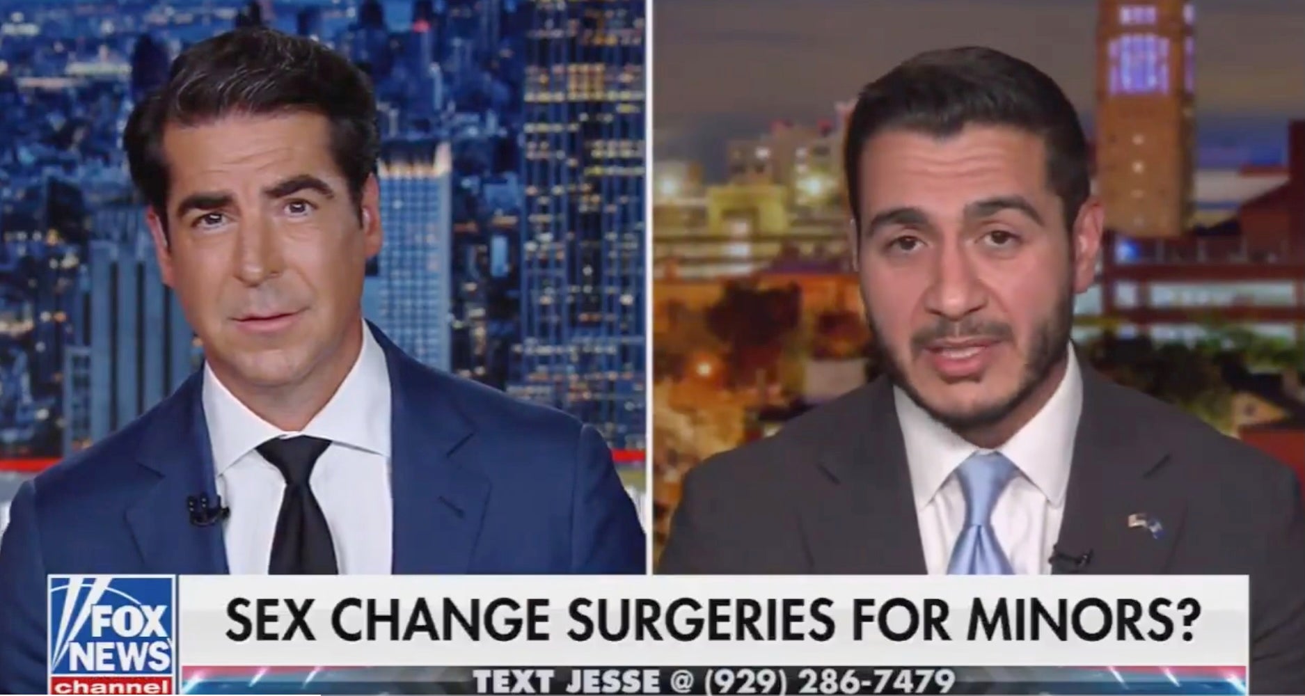Abdul El-Sayed asks Jesse Watters if he is circumcised during combative Fox News interview