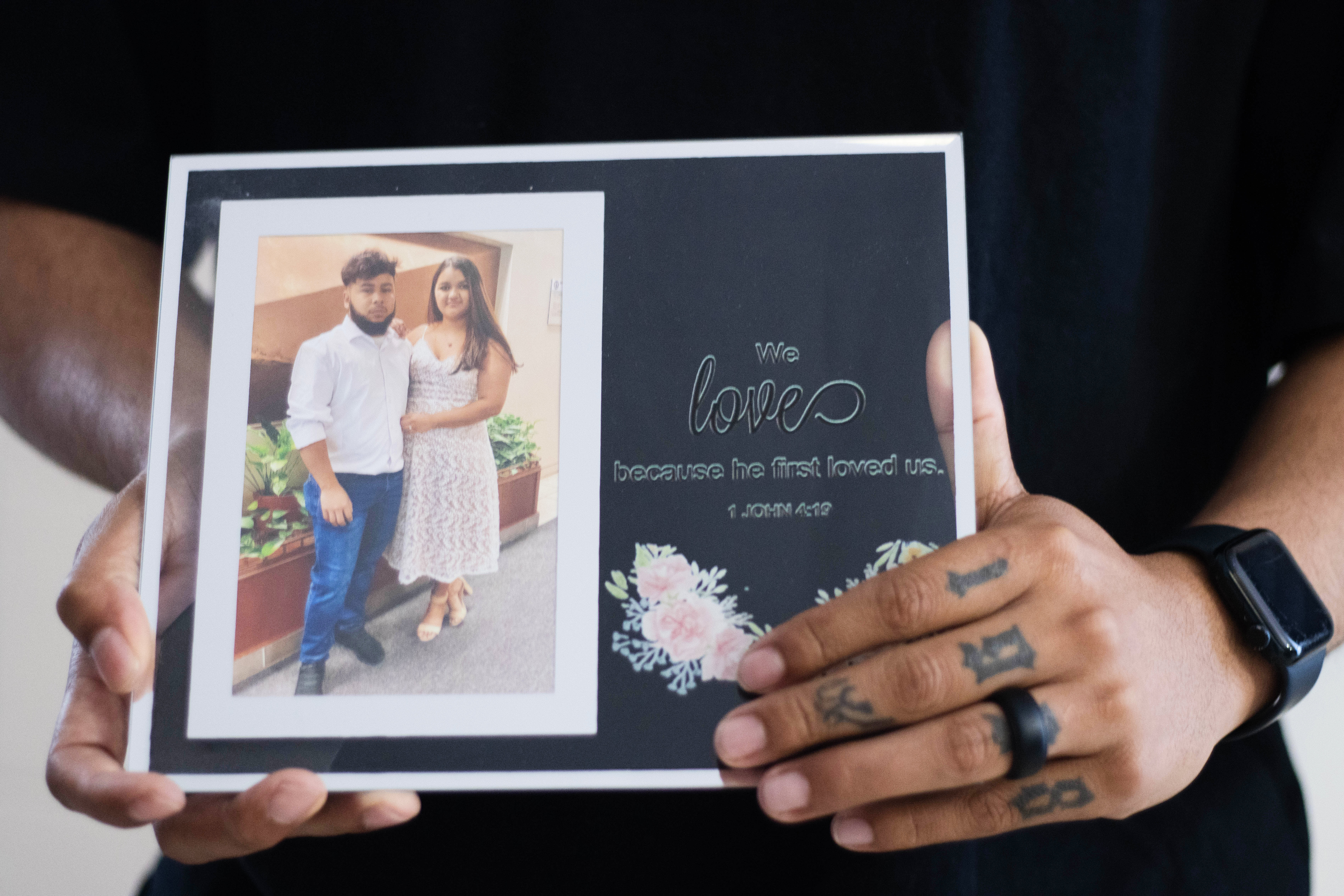 Villafranca-Trejo's husband, Army Sgt Hedar Leonel Turcios Juarez, said he has been struggling to manage his military duties since she was detained on July 11