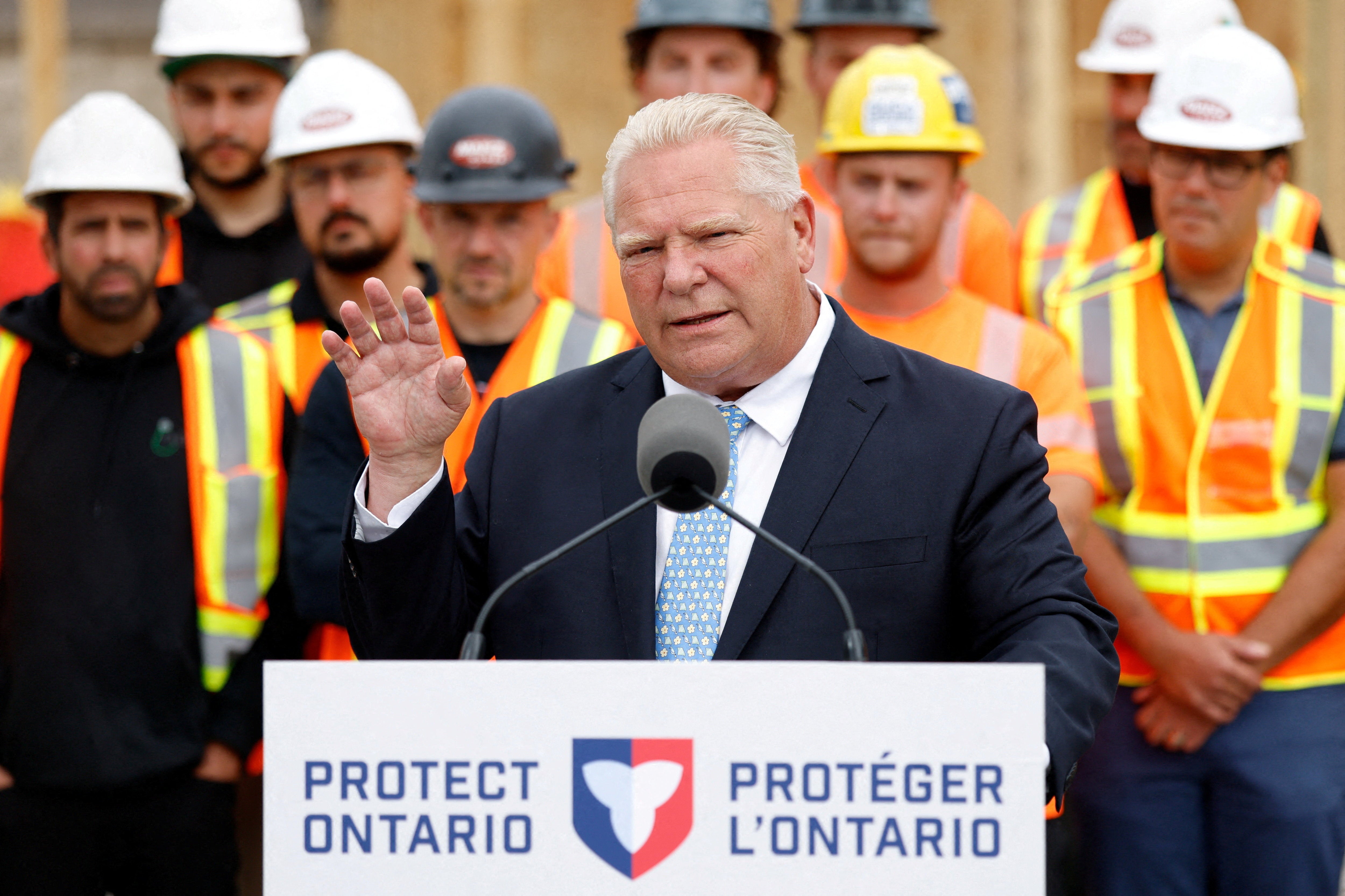 Doug Ford hit back against Trump Monday, calling him ‘a loser’ and ‘the king of bankruptcies’