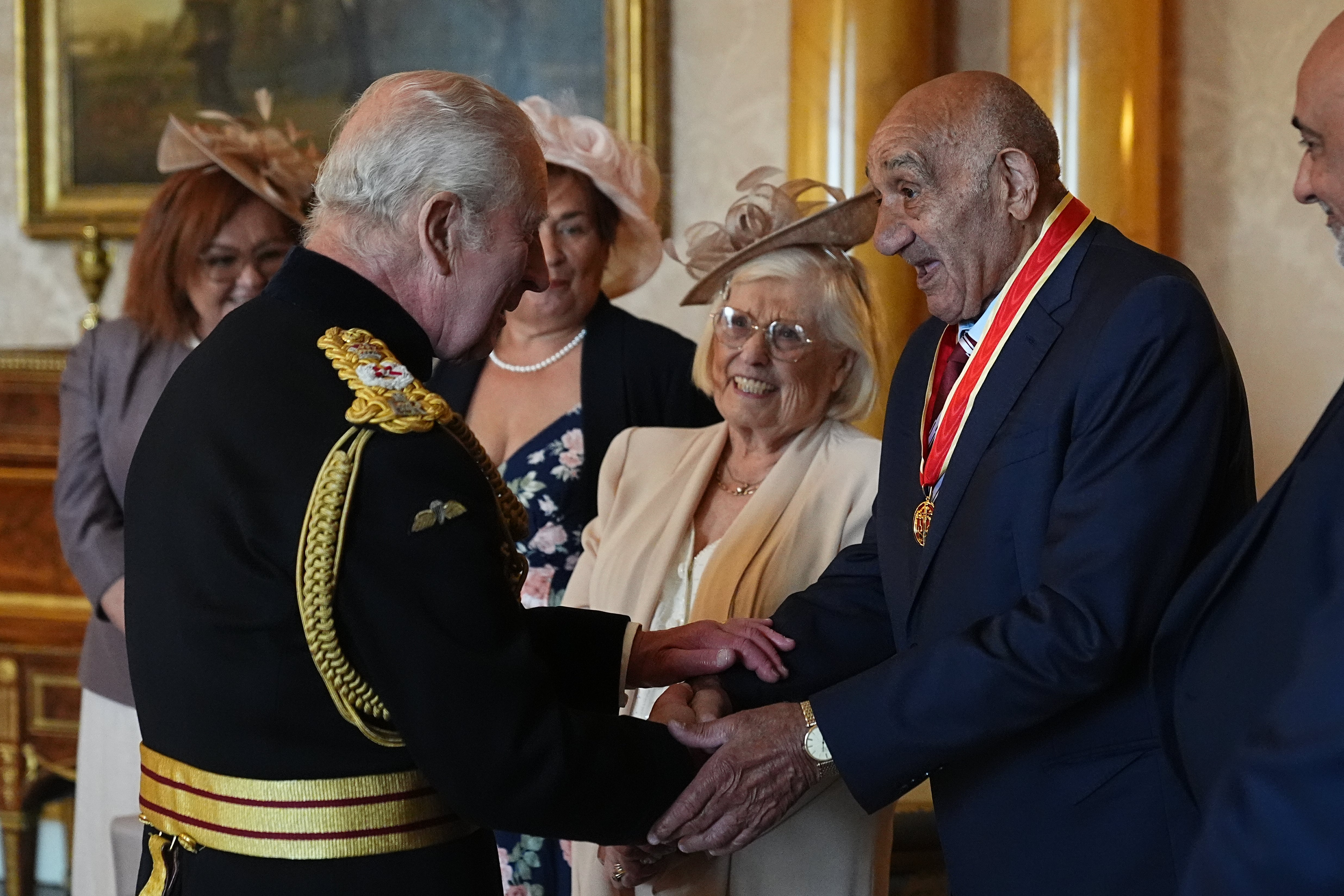 Sir Bill Boston was the first rugby league player to be awarded a knighthood which he received off King Charles III in 2025