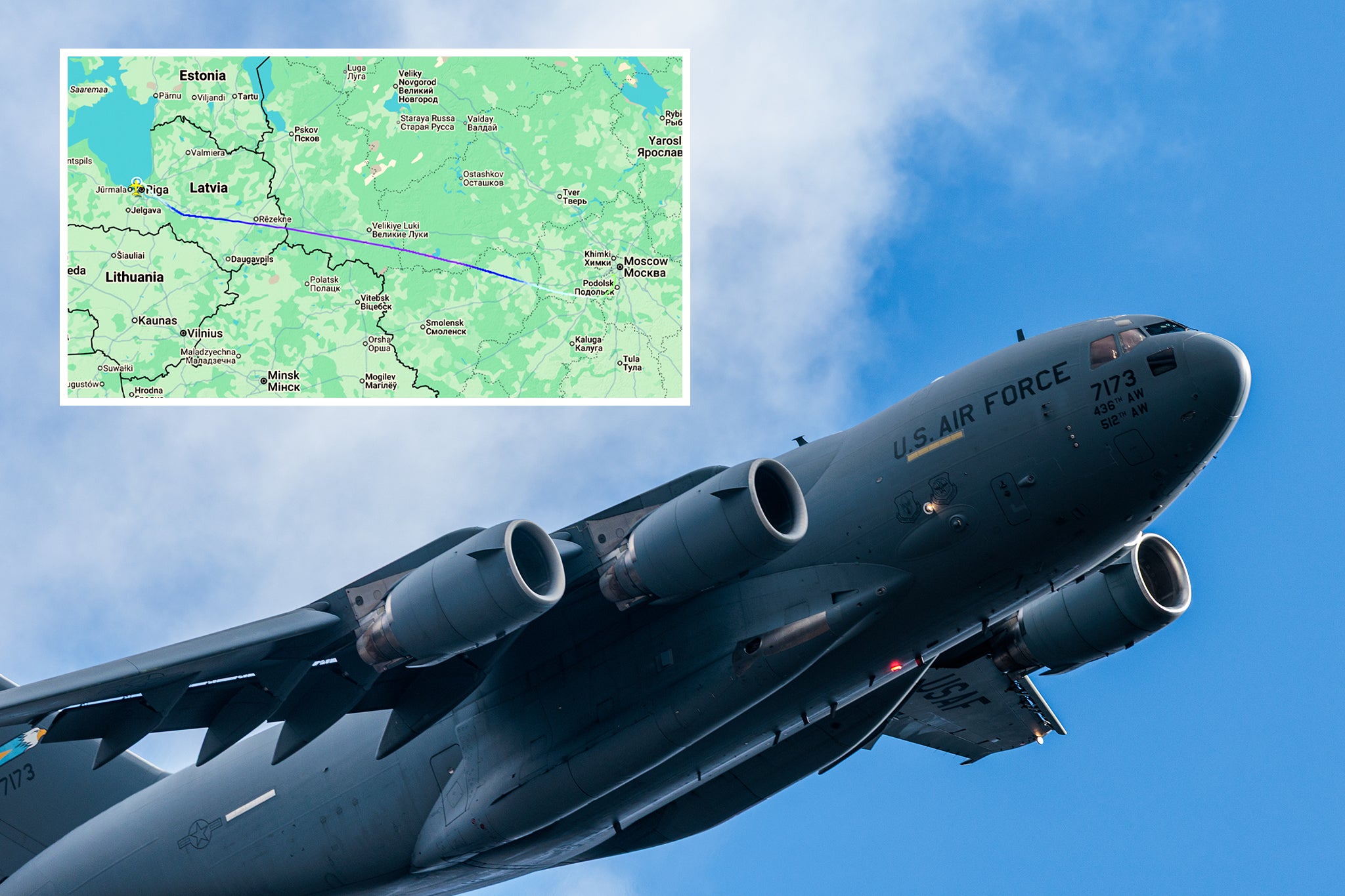 Ukraine-Russia war latest: Mystery as US military plane lands in Moscow with no explanation from Kremlin or Trump