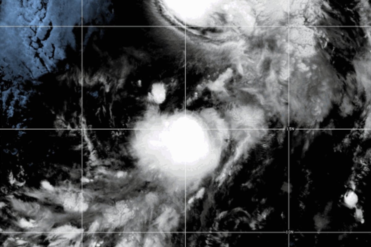 Tropical Storm Julio Forms in the Pacific Ocean