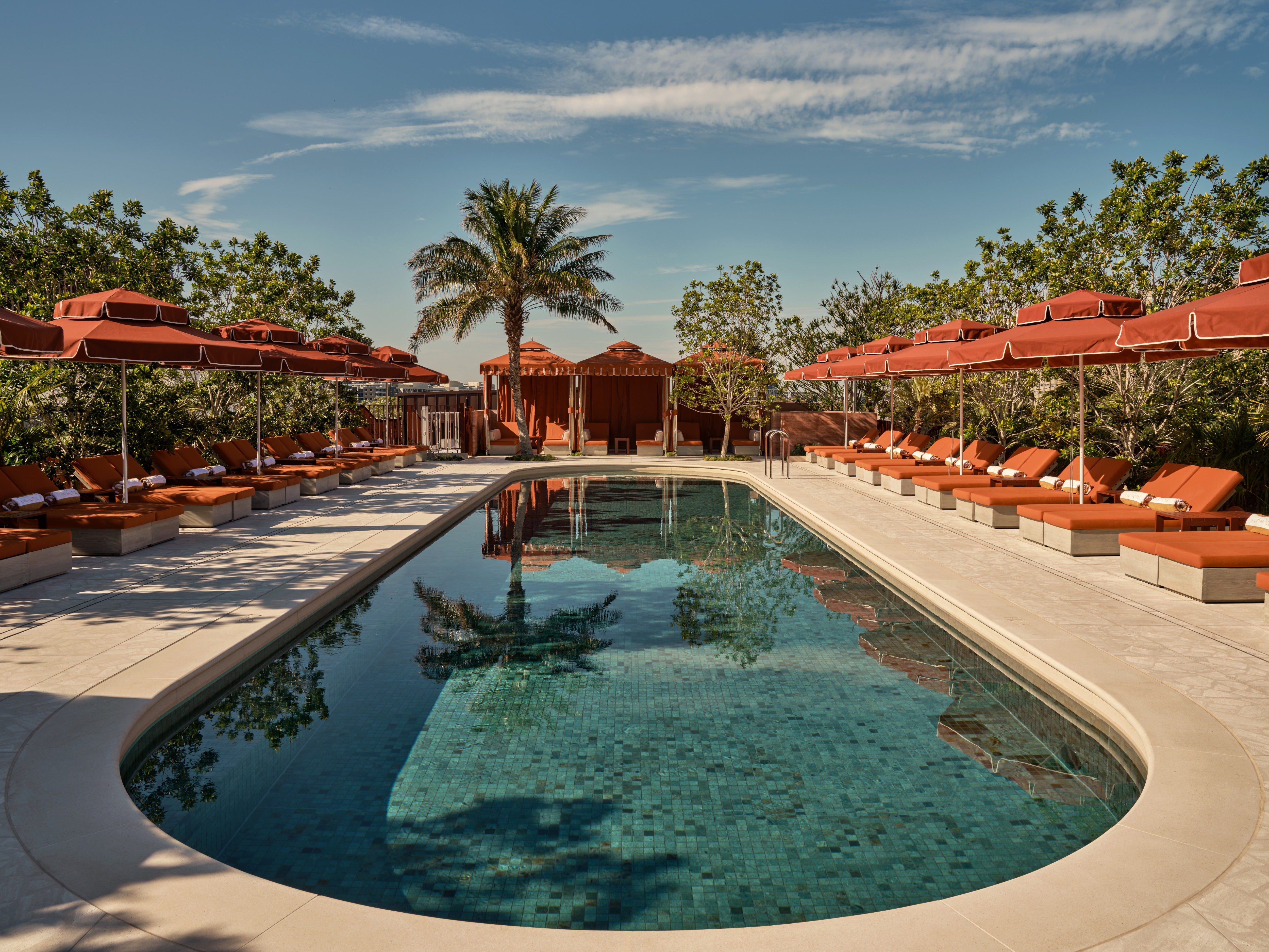 The EVE has a spectacular rooftop pool